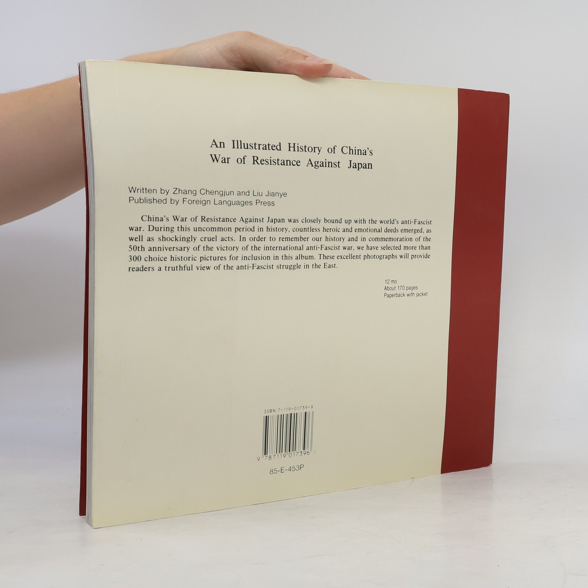 Jianye Liu An Illustrated History of China's War of Resistance Against Japan
