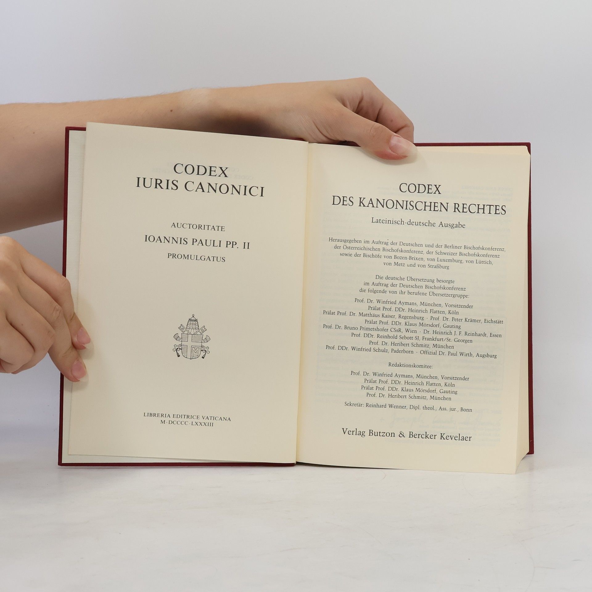 Various authors Codex Iuris Canonici - des kanonischen Rechtes