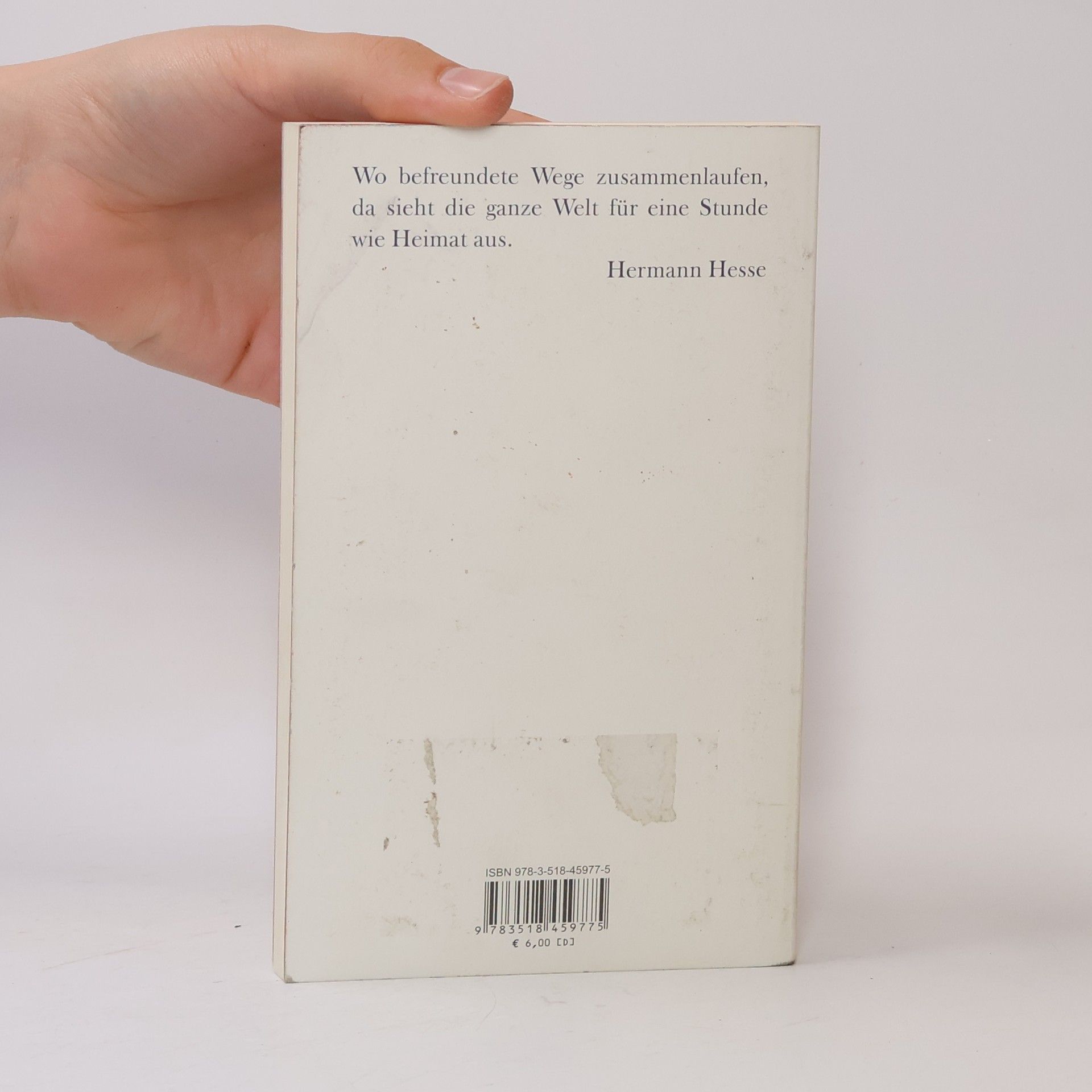 Hermann Hesse Lieben, das ist Glück