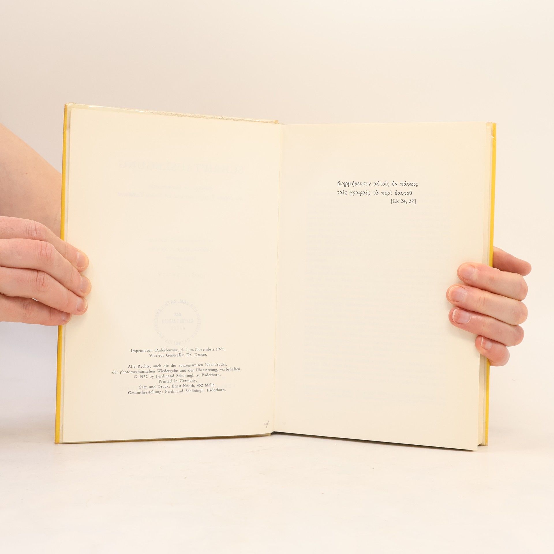 Josef Ernst Schriftauslegung: Beiträge zur Hermeneutik des Neuen Testamentes und im Neuen Testament