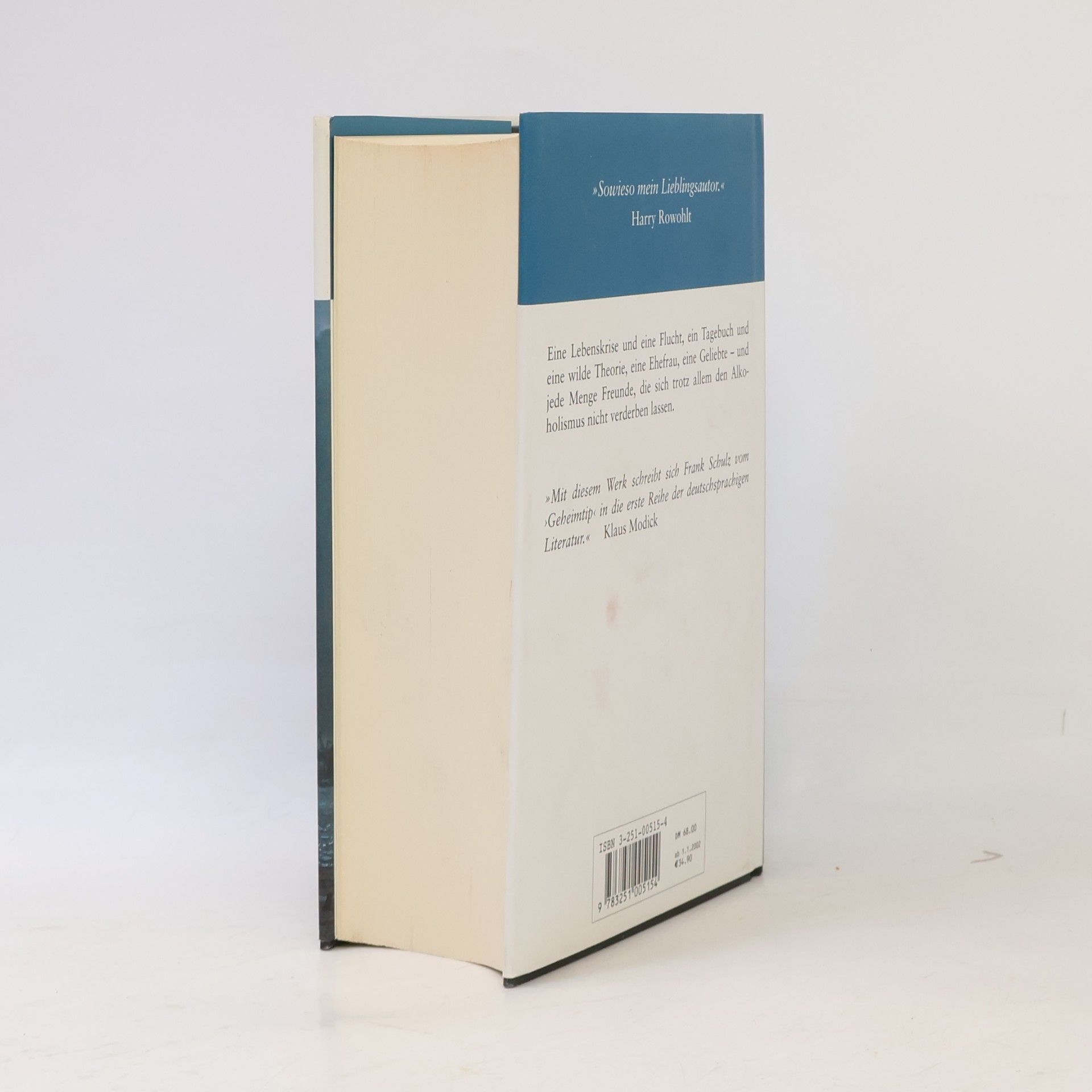 Frank Schulz-Nieswandt Morbus Fonticuli, oder, Die Sehnsucht des Laien