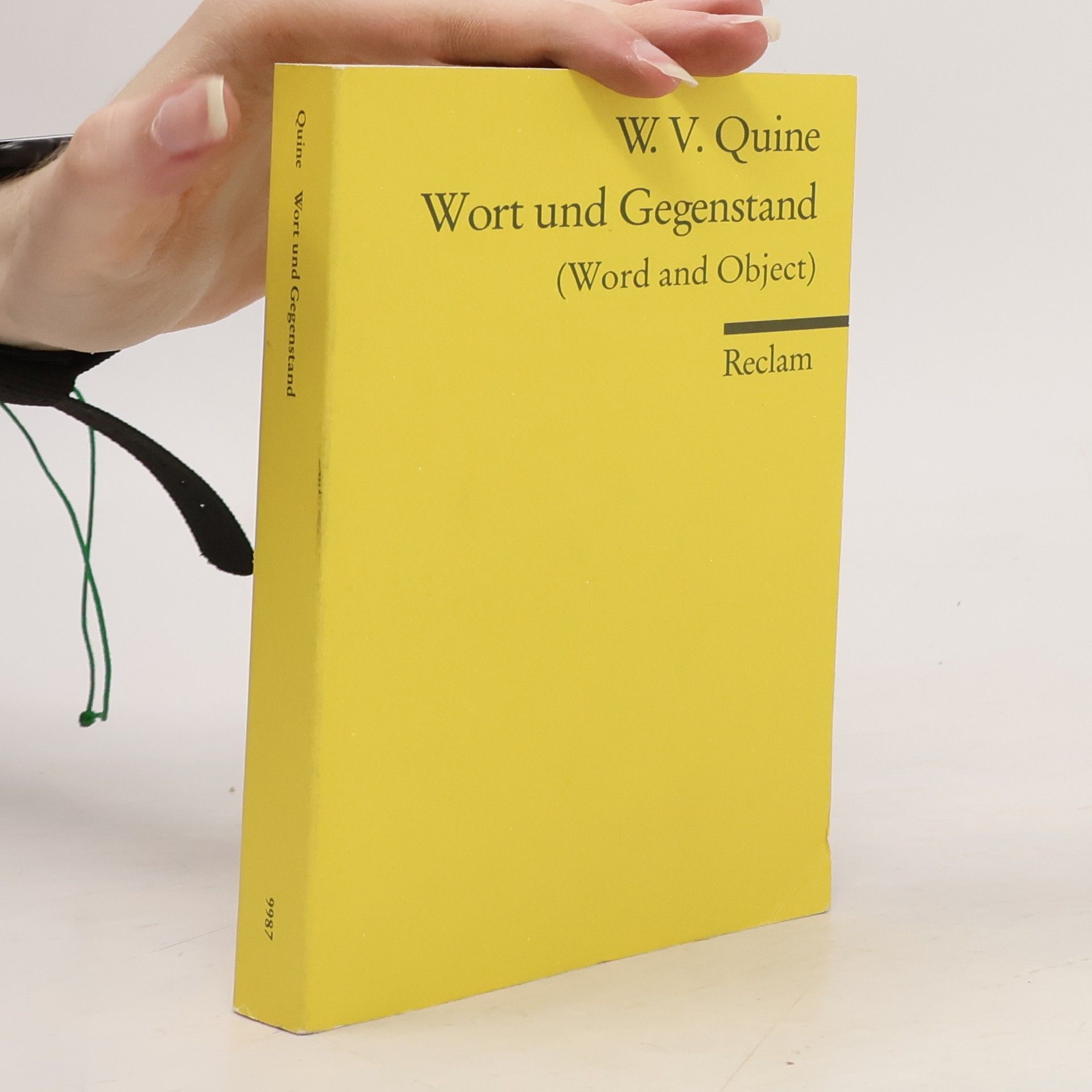 Dagfinn Føllesdal Wort und Gegenstand
