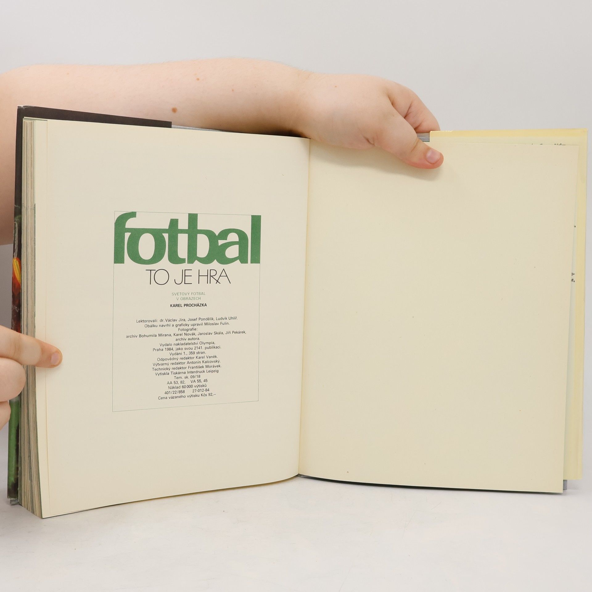 Karel Procházka Fotbal to je hra