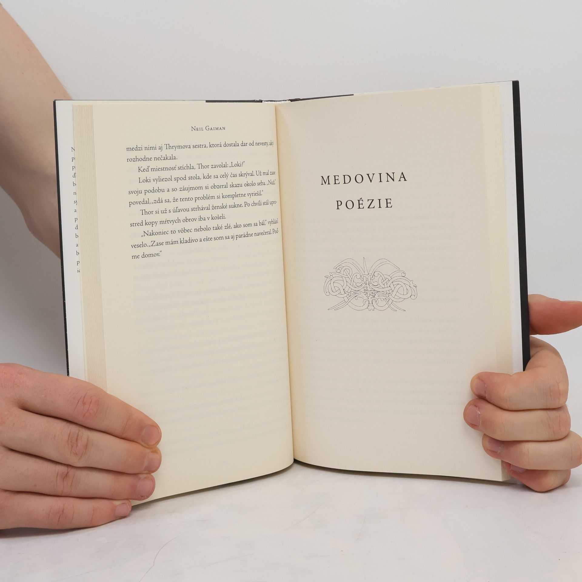 Neil Gaiman Severská mytológia