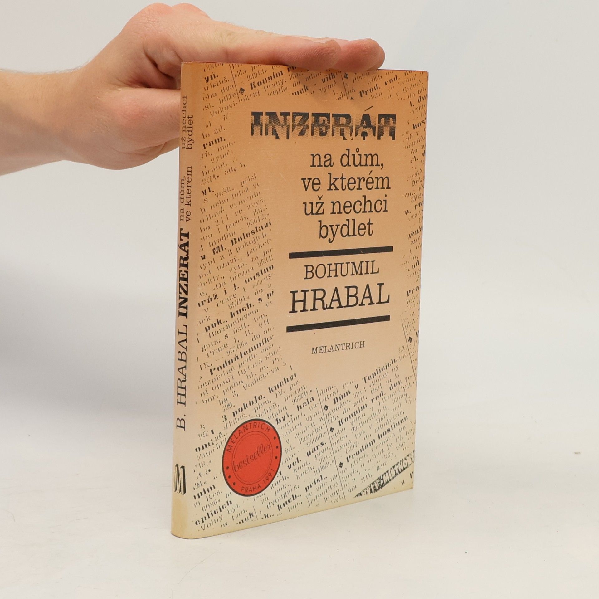 Bohumil Hrabal Inzerát na dům, ve kterém už nechci bydlet