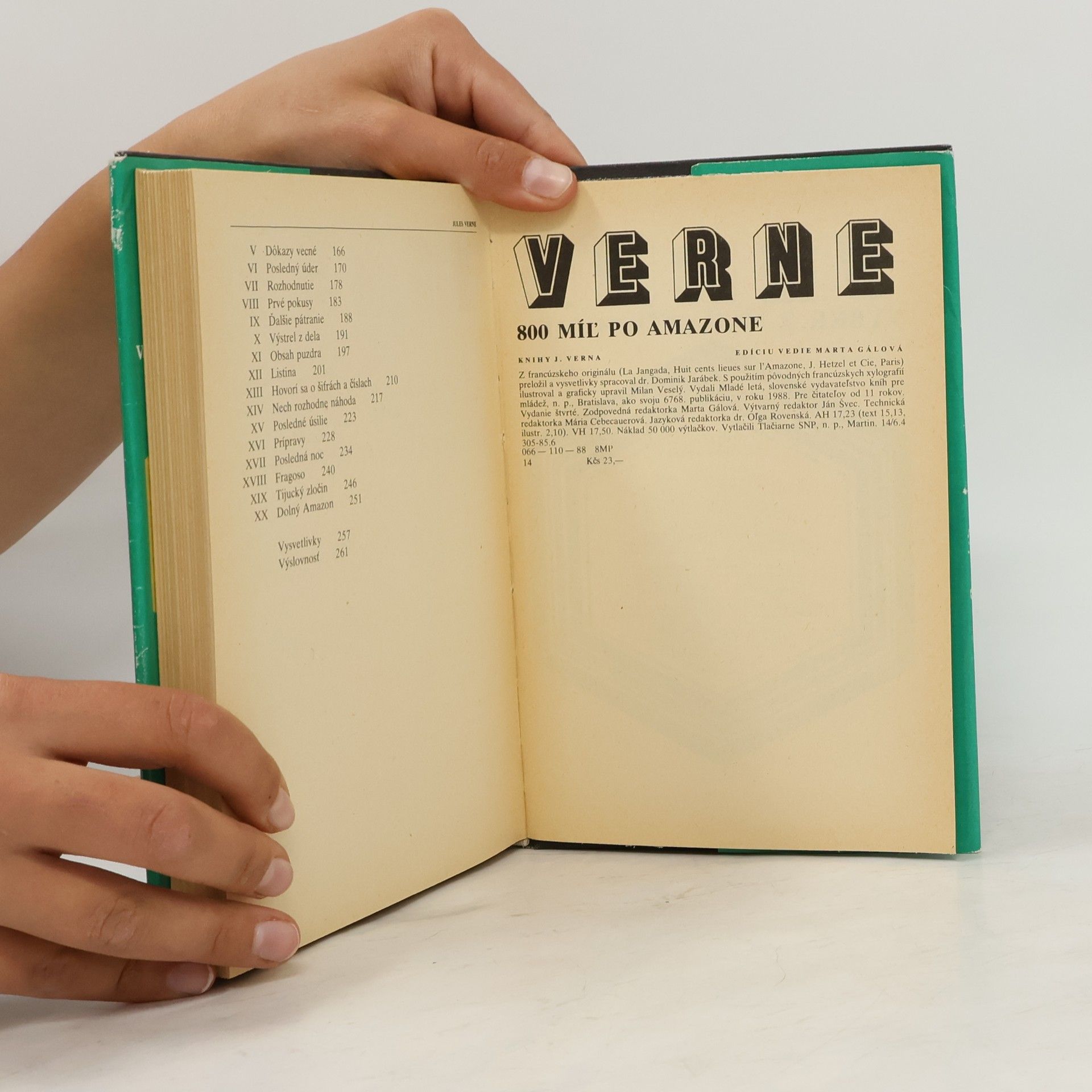 Jules Verne 800 míľ po Amazone