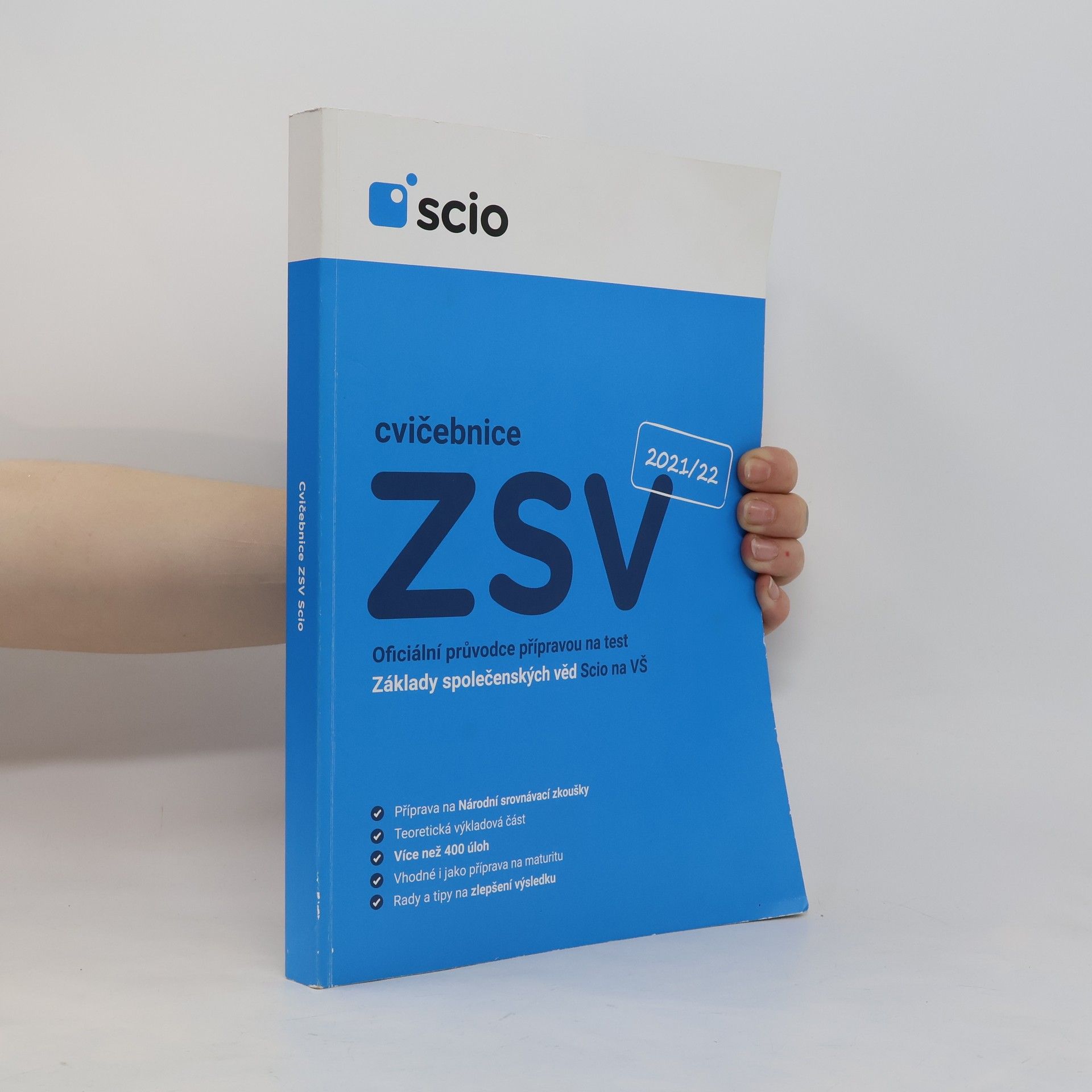 Various authors Cvičebnice ZSV : komplexní příprava na test Základy společenských věd