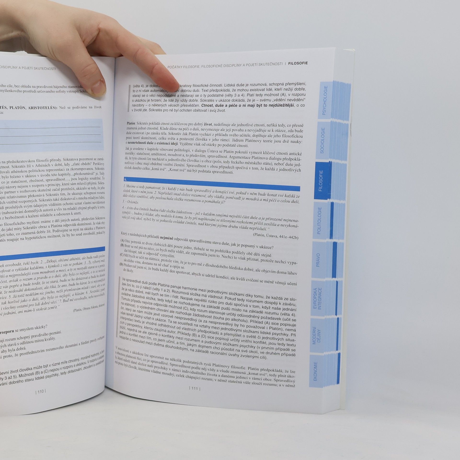 Various authors Cvičebnice ZSV : komplexní příprava na test Základy společenských věd