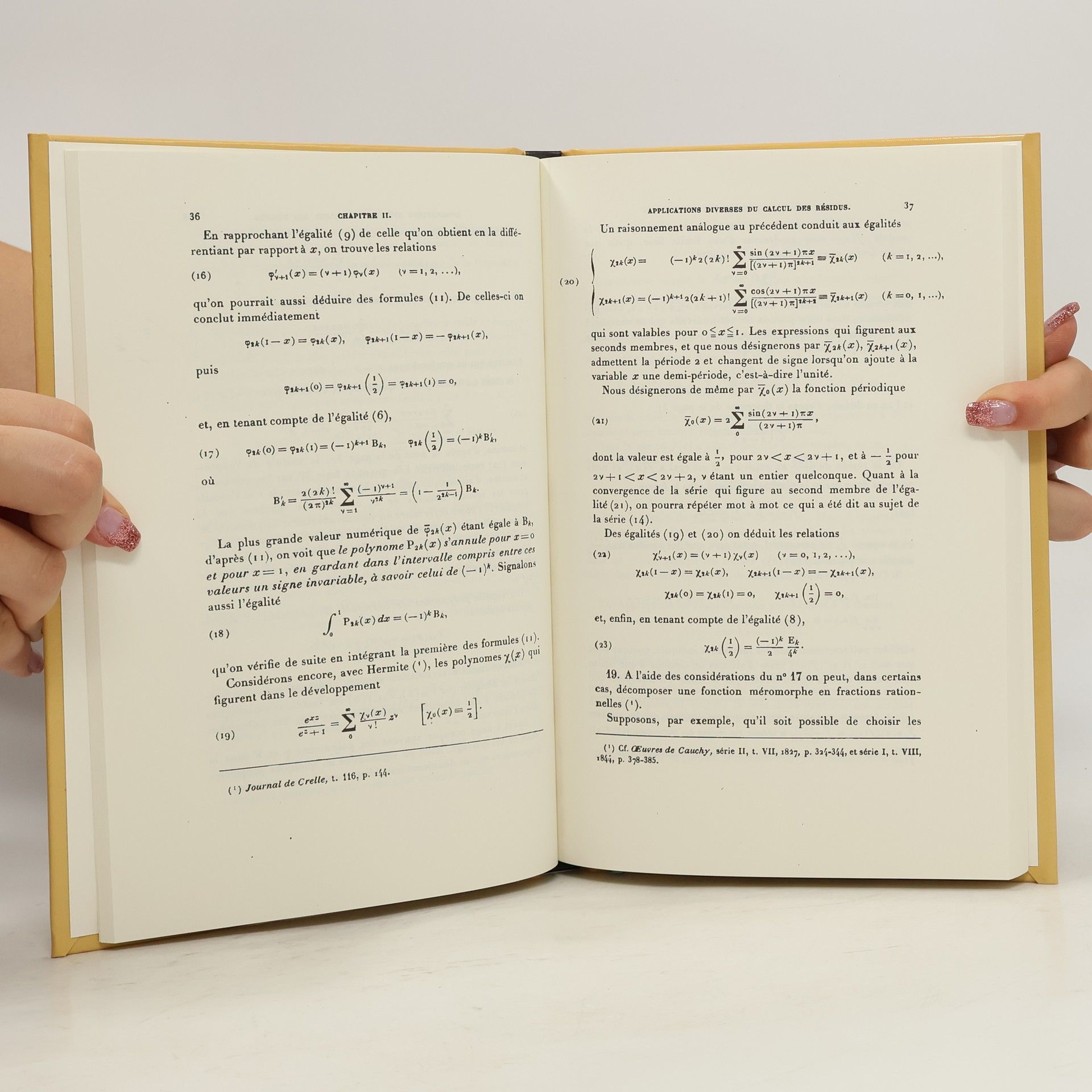 Ernst Lindelof Le calcul des résidus et ses applications à la théorie des fonctions (1905)