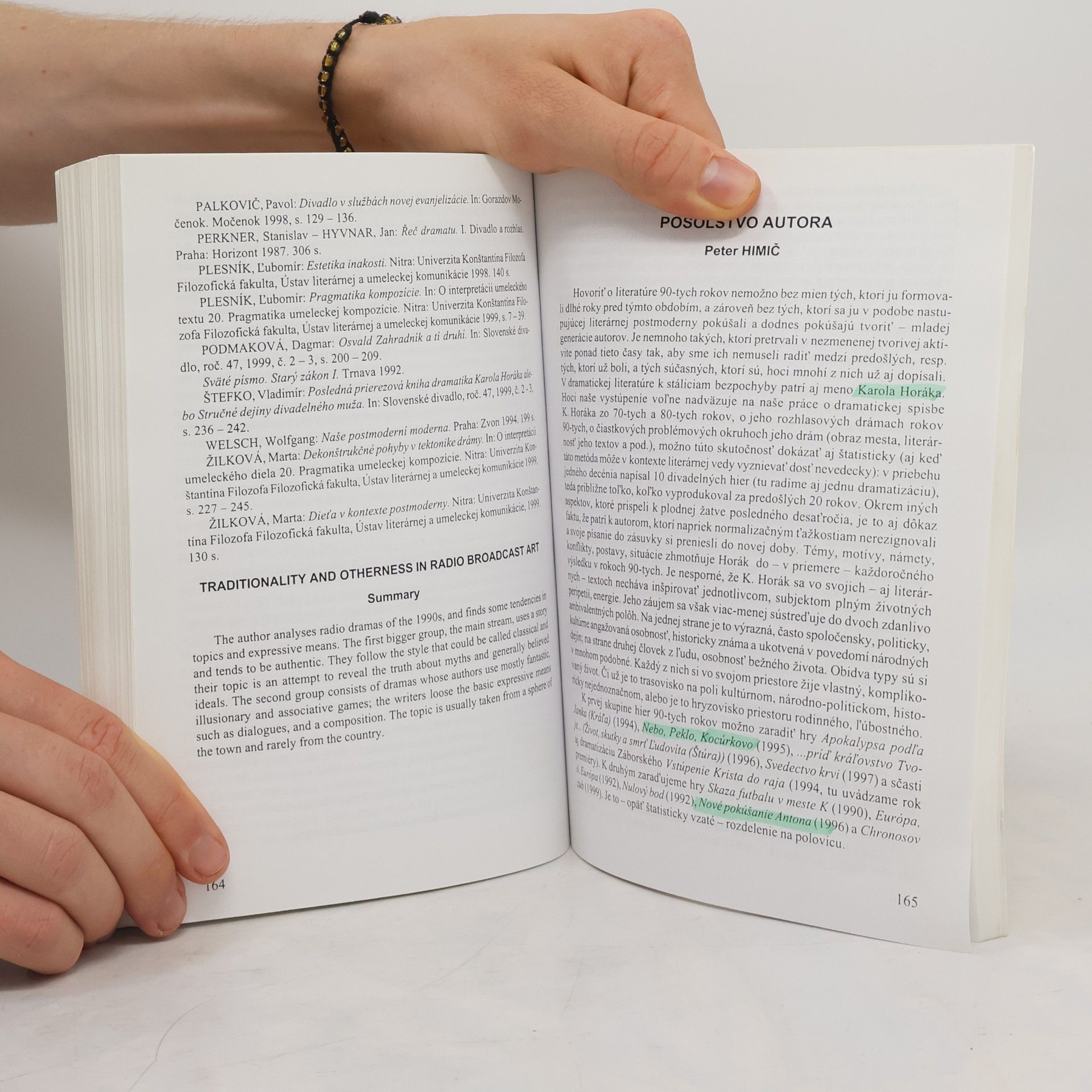 Tibor Žilka K Poetologickým a axiologickým aspektom slovenskej literatúry 90. rokov 20. storočia