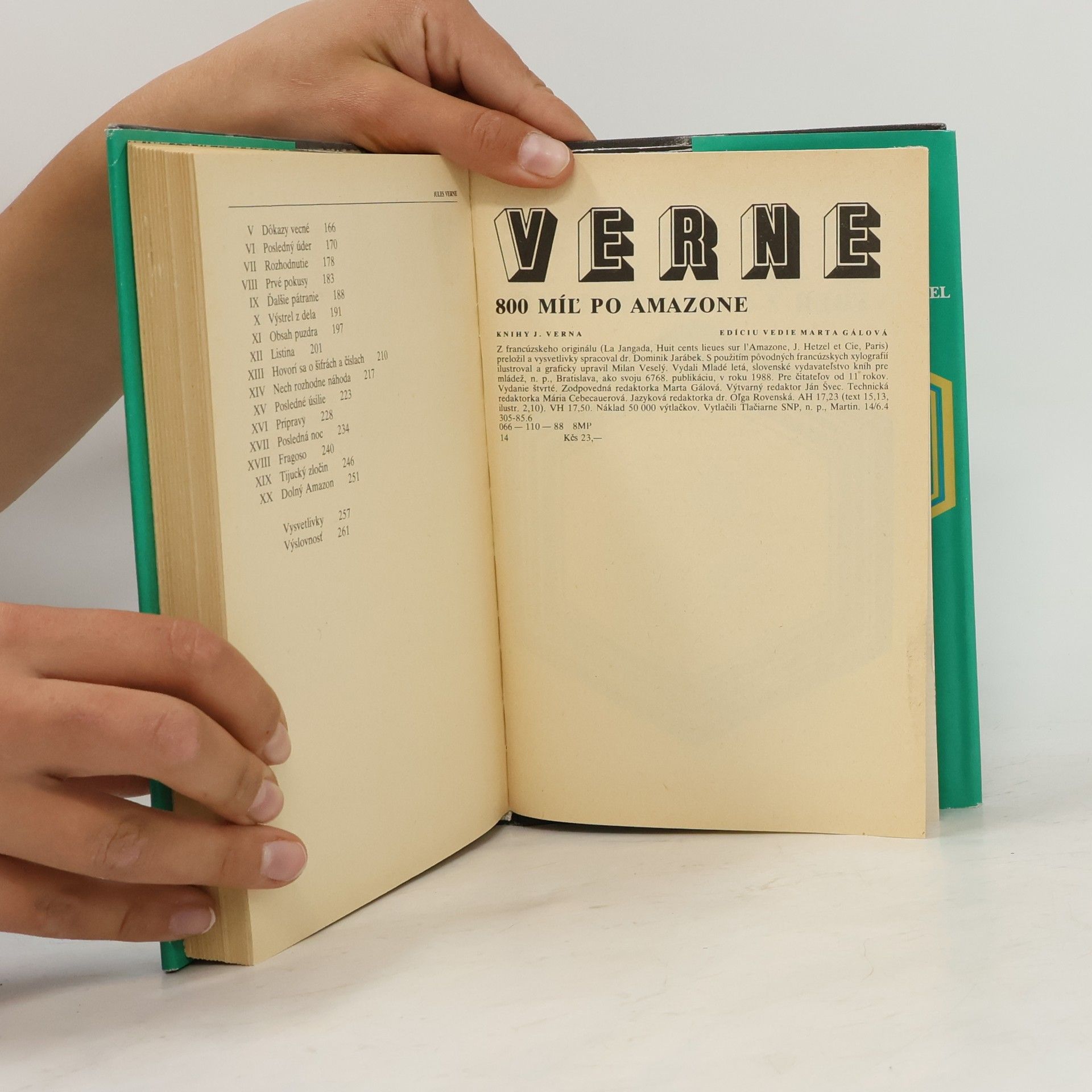 Jules Verne 800 míľ po Amazone