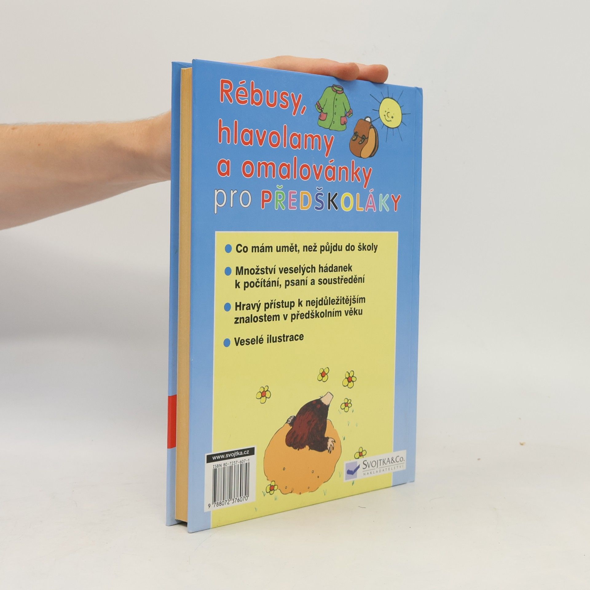 Autorenkollektiv Rébusy, hlavolamy a omalovánky pro předškoláky