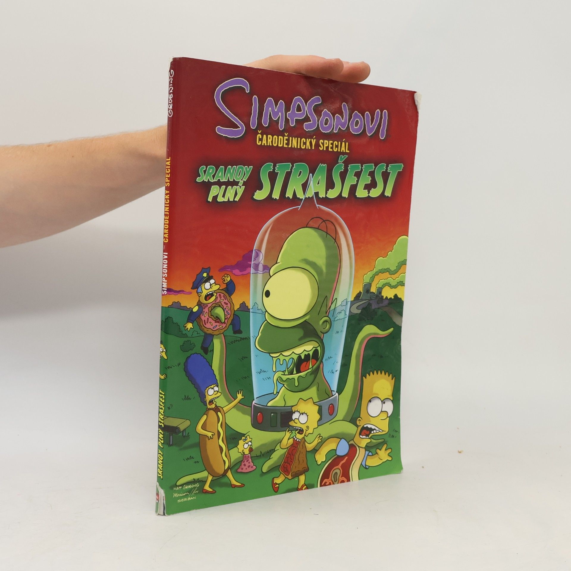 Bill Morrison Simpsonovi : čarodějnický speciál. Srandy plný strašfest