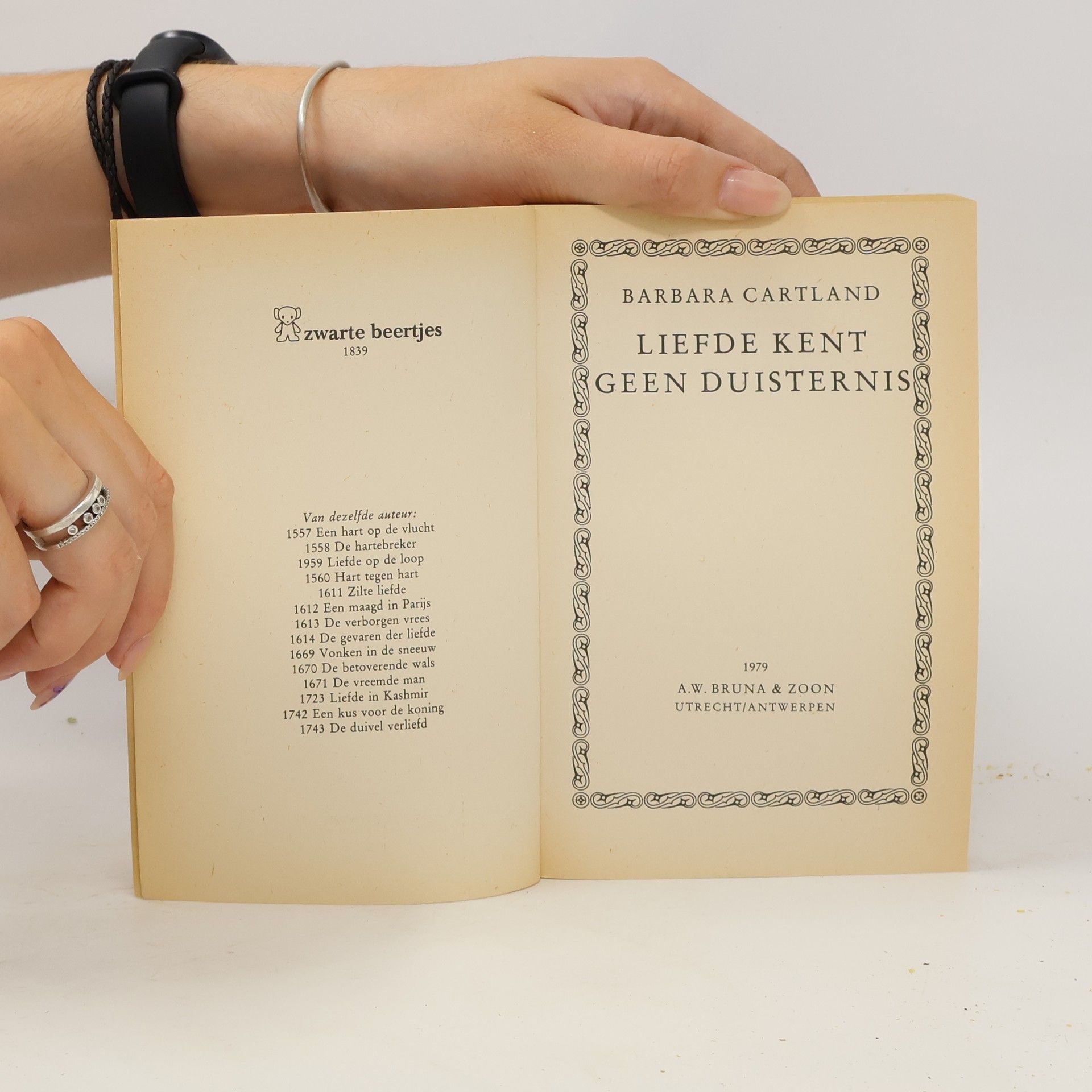 Barbara Cartland Liefde kent geen duisternis 1839