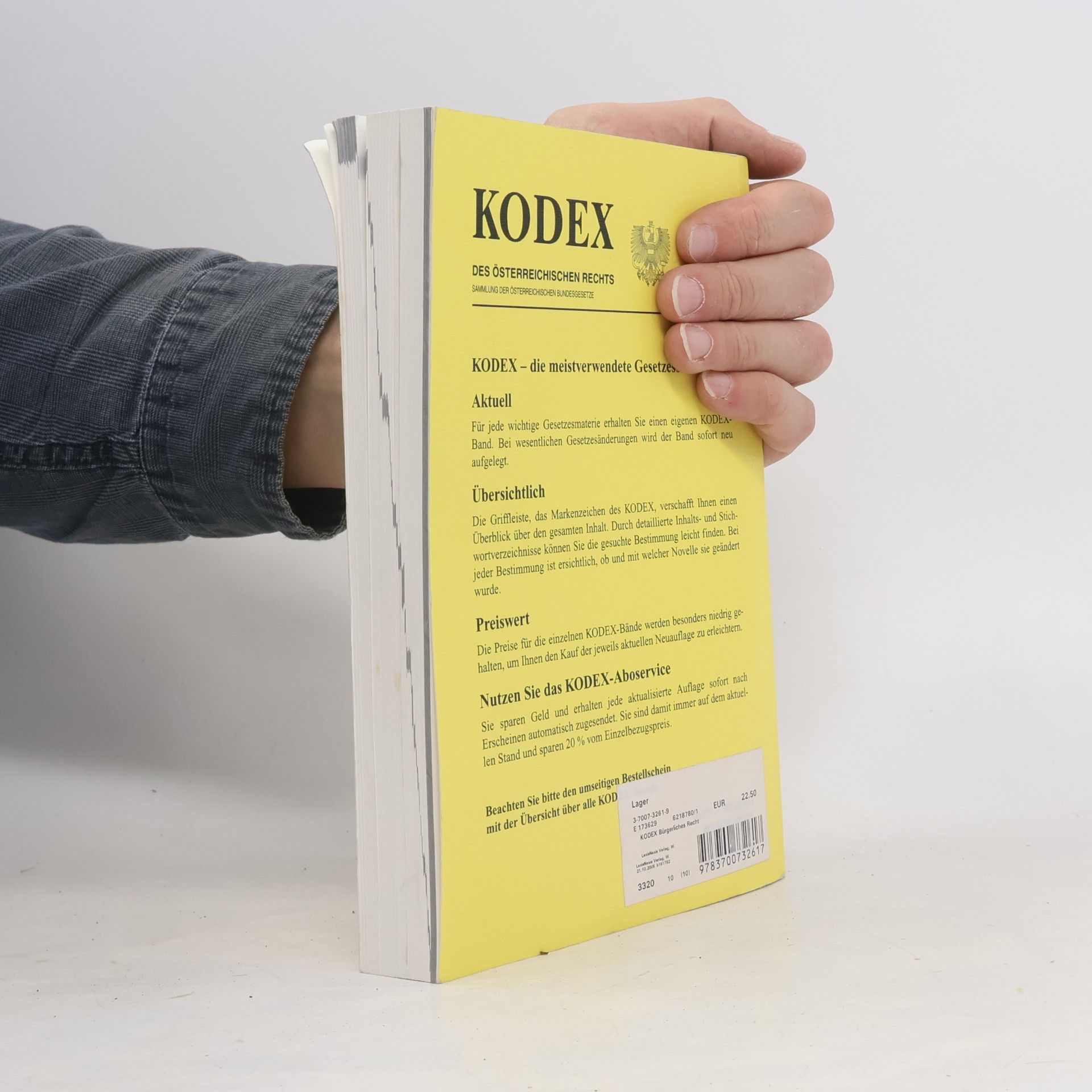 Franz Mohr Kodex des österreichischen Rechts: Bürgerliches Recht