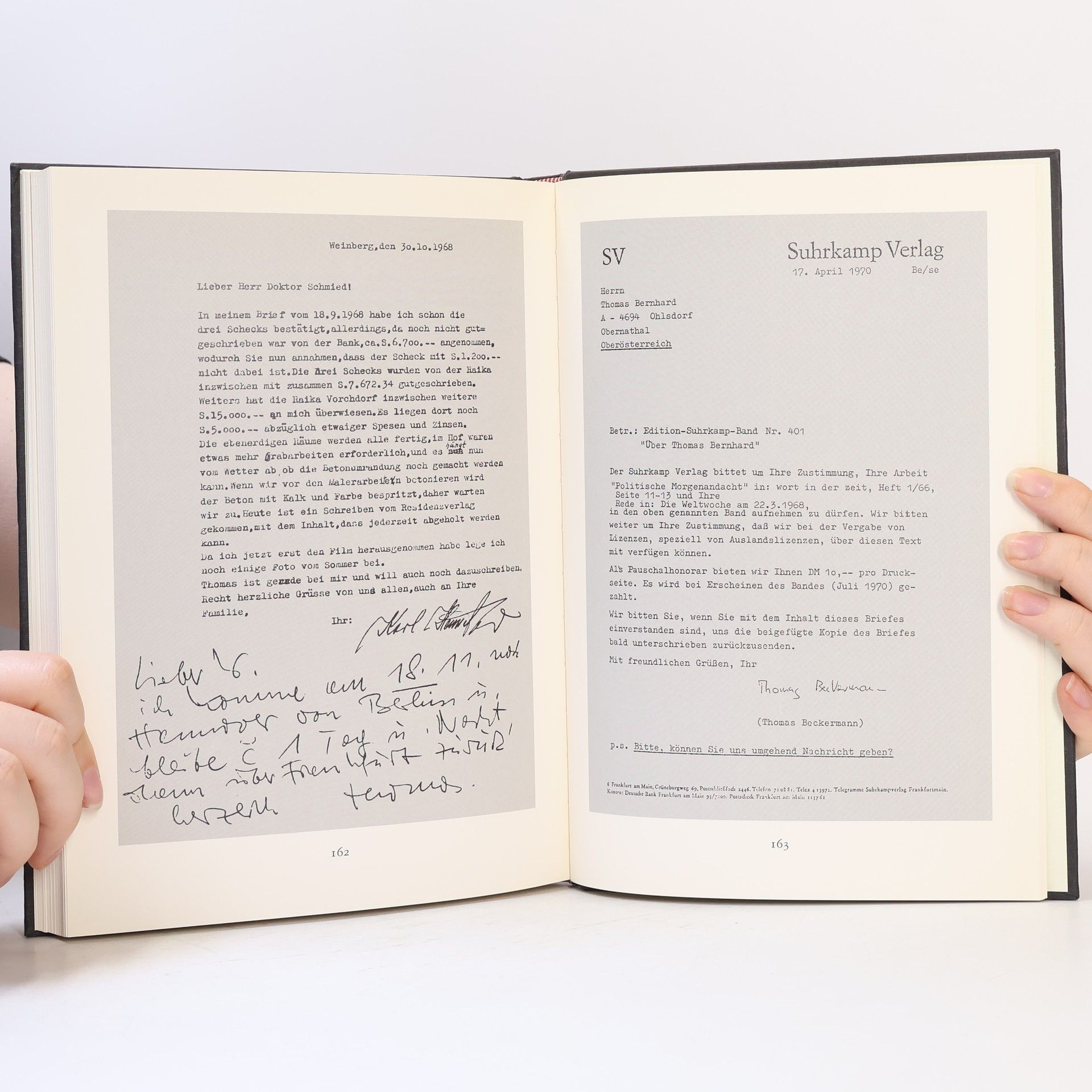 Thomas Bernhard Thomas Bernhard, Karl Ignaz Hennetmair