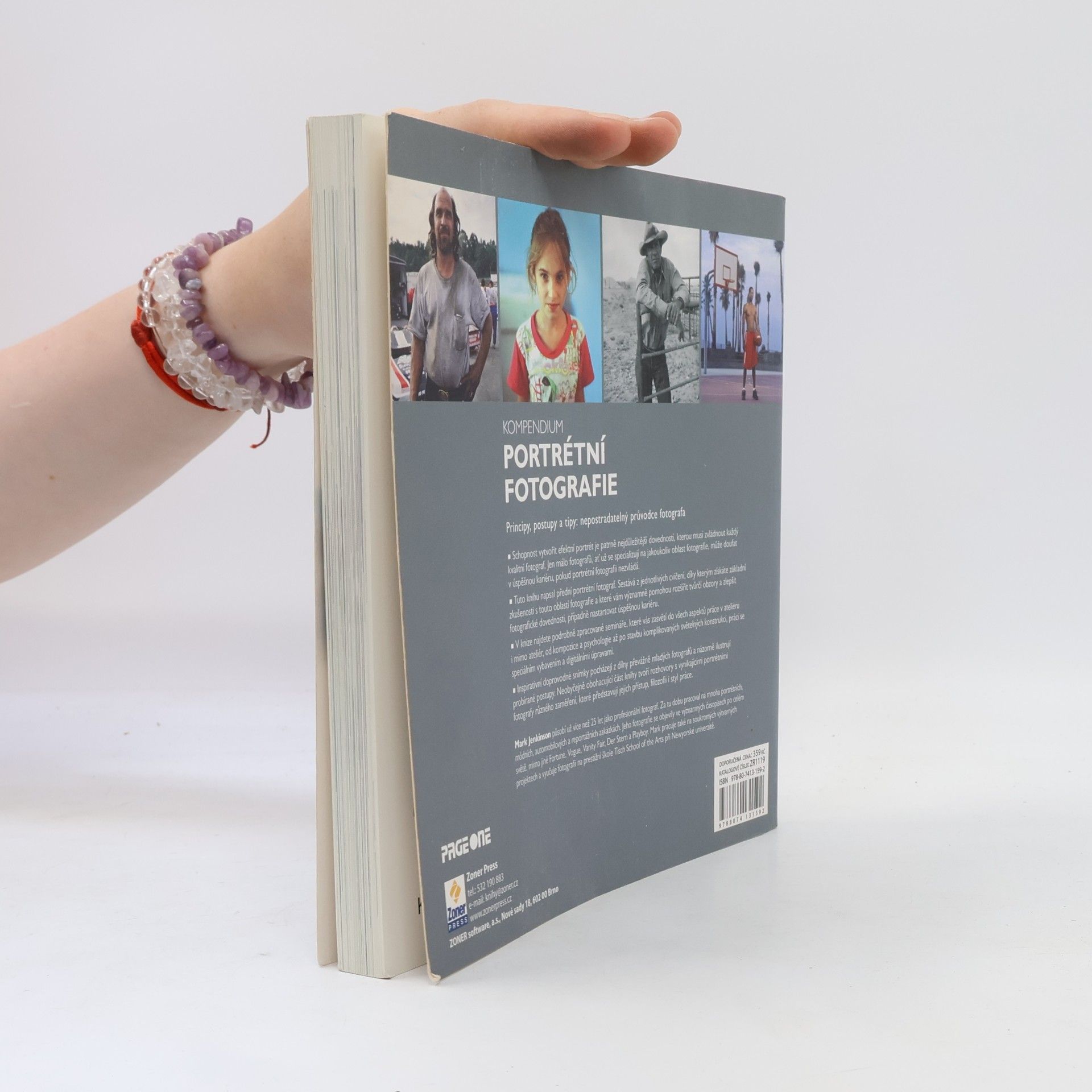 Mark Jenkinson Kompendium portrétní fotografie