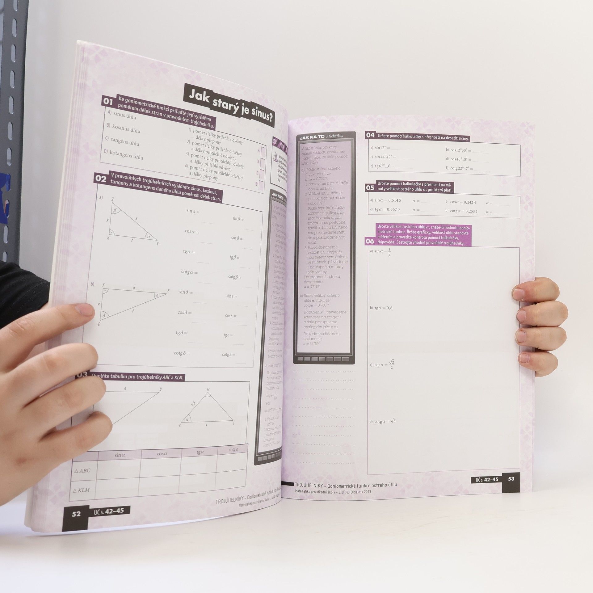 Autorenkollektiv Matematika pro střední školy 3. díl. Planimetrie. Pracovní sešit 1