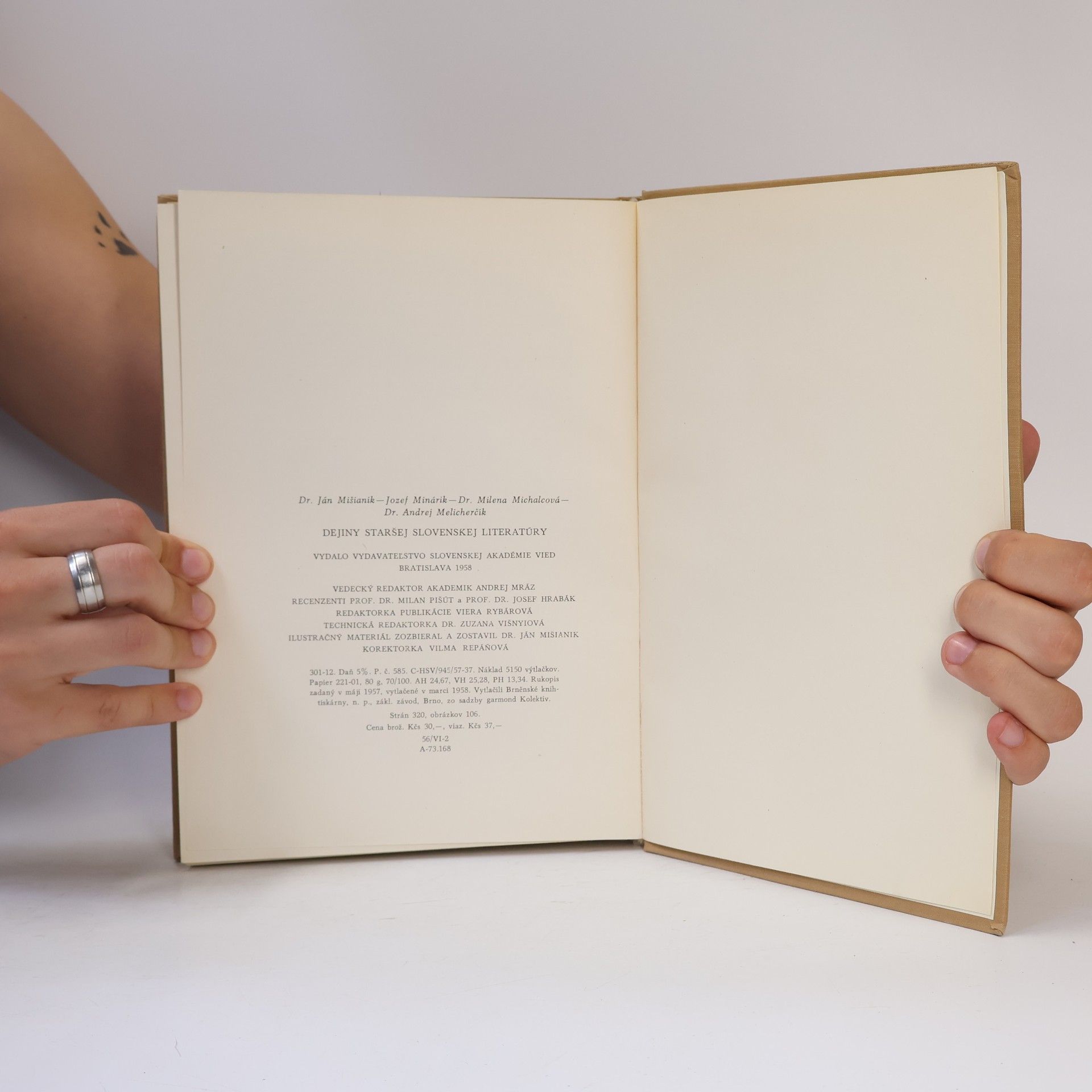 Ján Mišianik Dejiny staršej slovenskej literatúry
