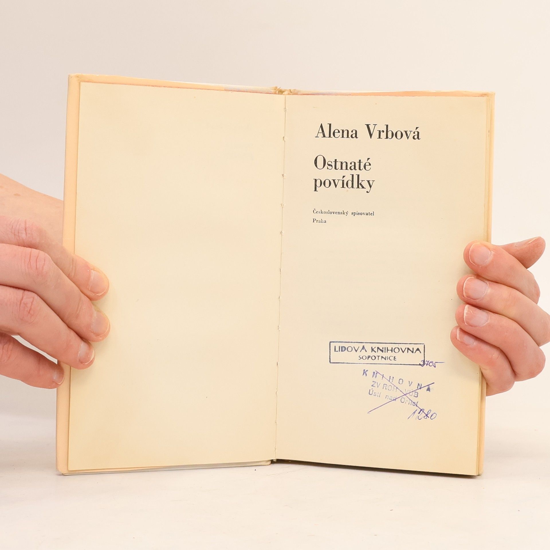 Alena Vrbová Ostnaté povídky