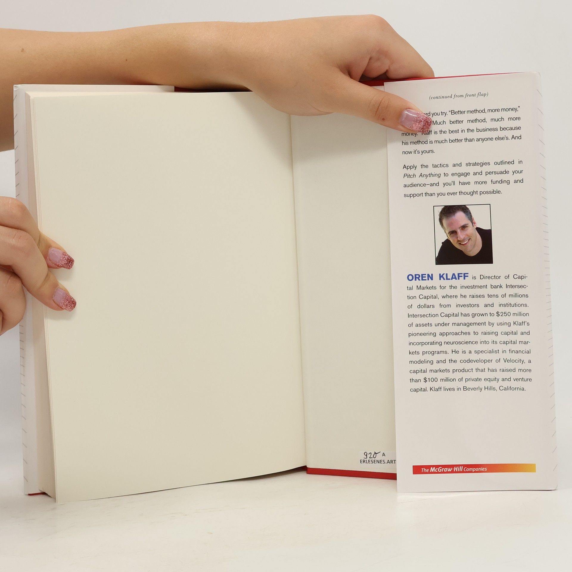 Oren Klaff Pitch Anything: An Innovative Method for Presenting, Persuading, and Winning the Deal