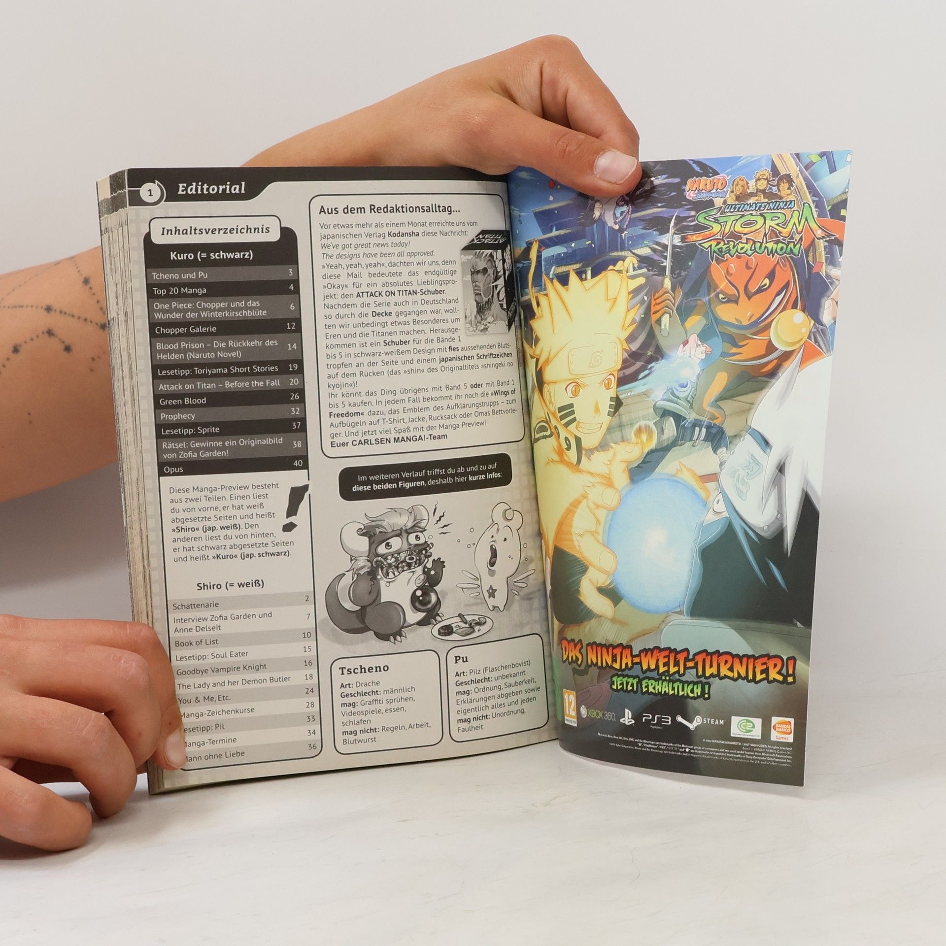 Autorenkollektiv Manga Preview. Dezember 2014 bis März 2015