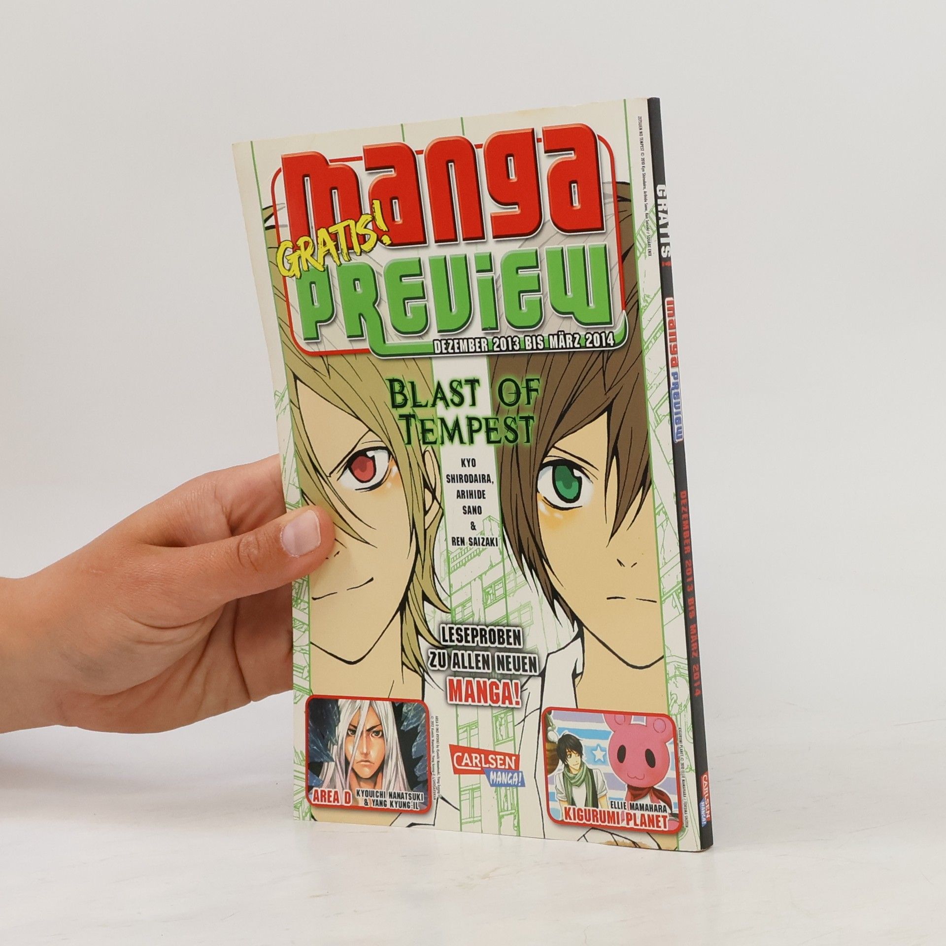 Various authors Manga Preview, Dezember 2013 bis März 2014