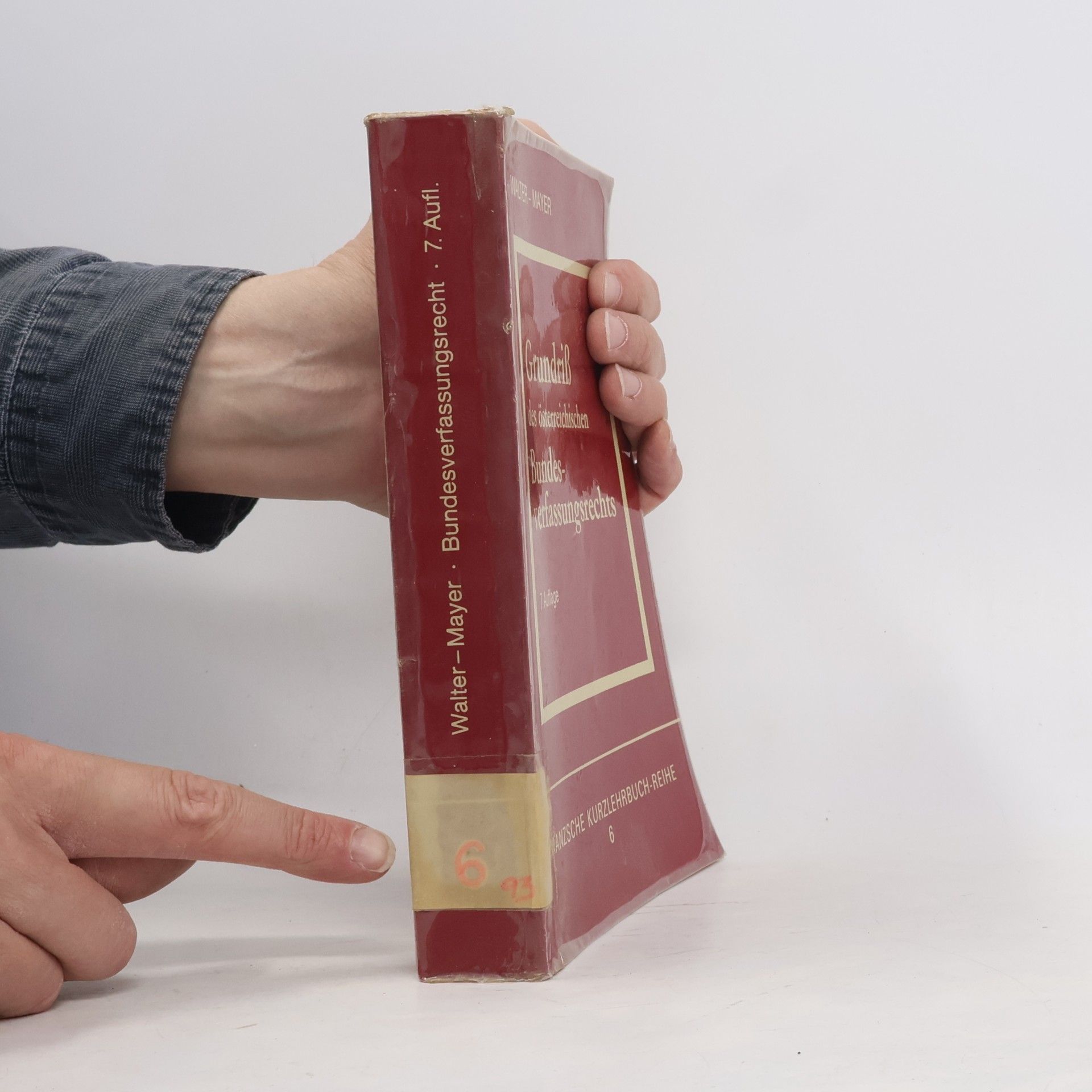 Robert Walter Grundriss des österreichischen Bundesverfassungsrechts