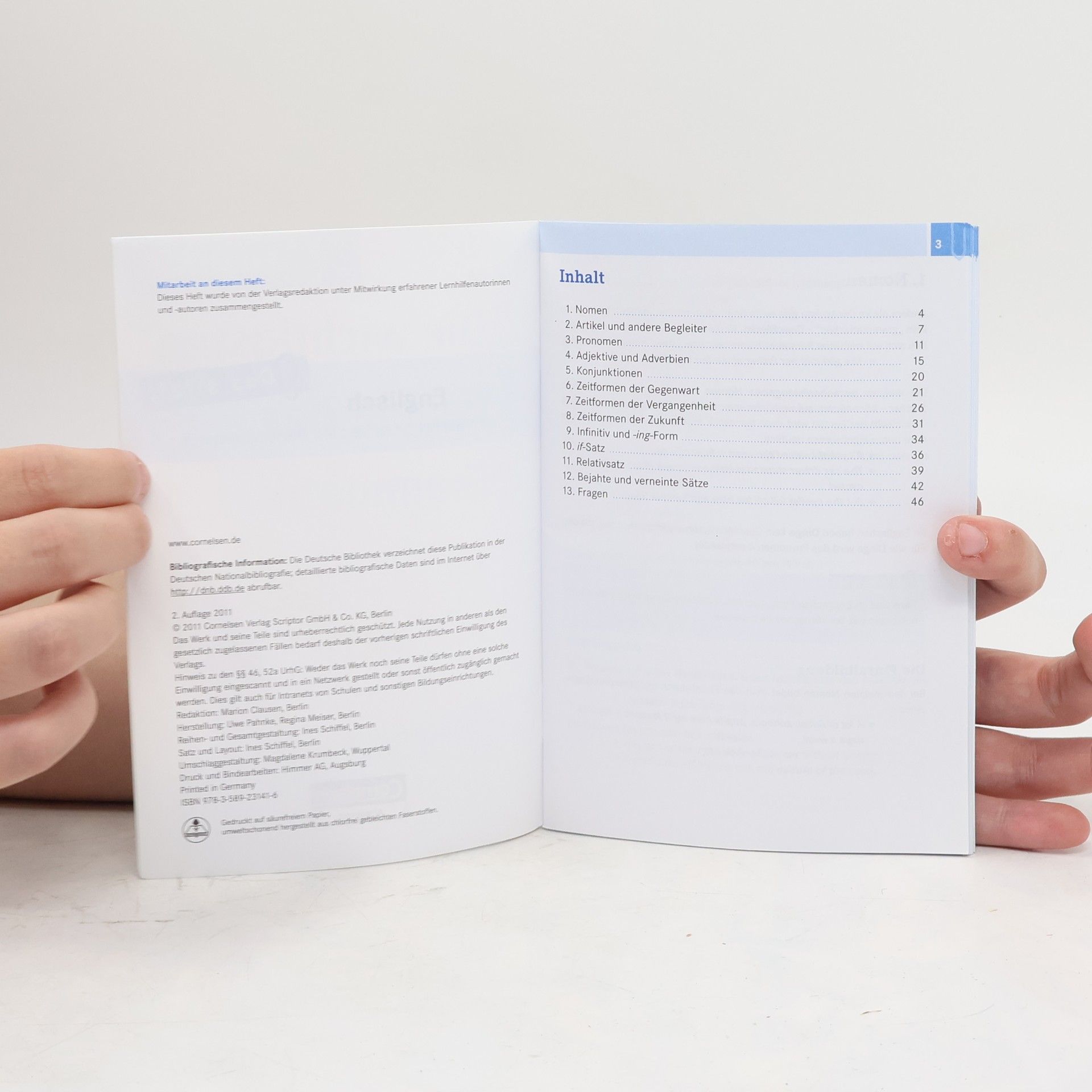Cornelsen Scriptor - Das sitzt!: Englisch - Die wichtigsten Regeln der Grammatik