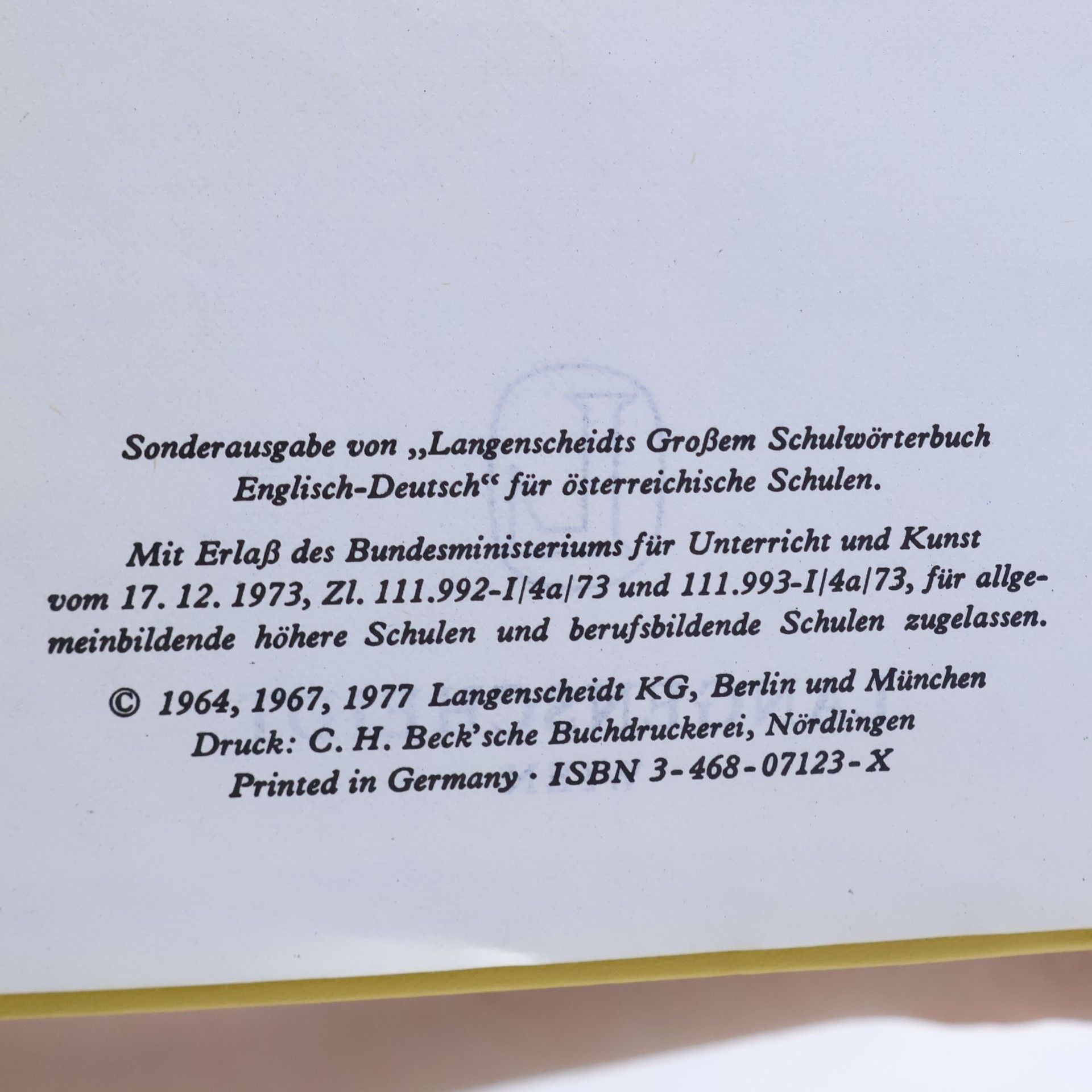 Various authors Langenscheidts Großes Schulwörterbuch English - Deutch