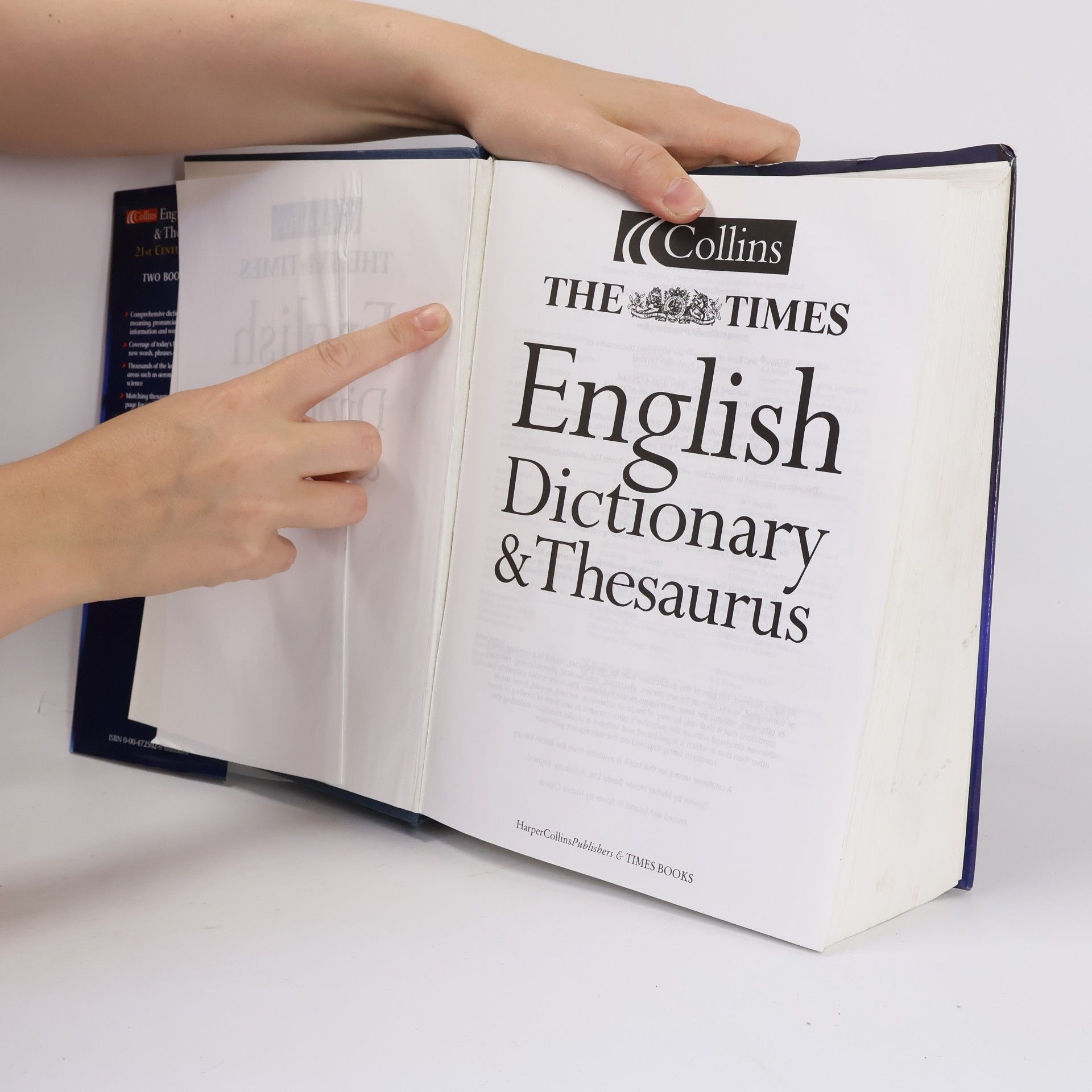 John McHardy Sinclair Collins English Dictionary & Thesaurus