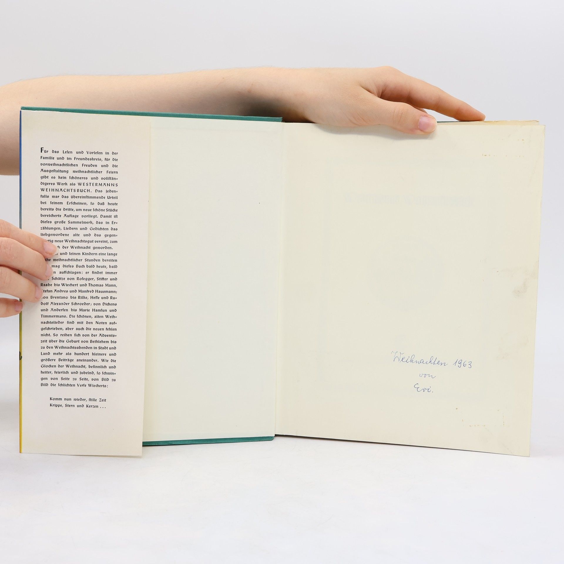Hermann Boekhoff Westermanns Weihnachtsbuch