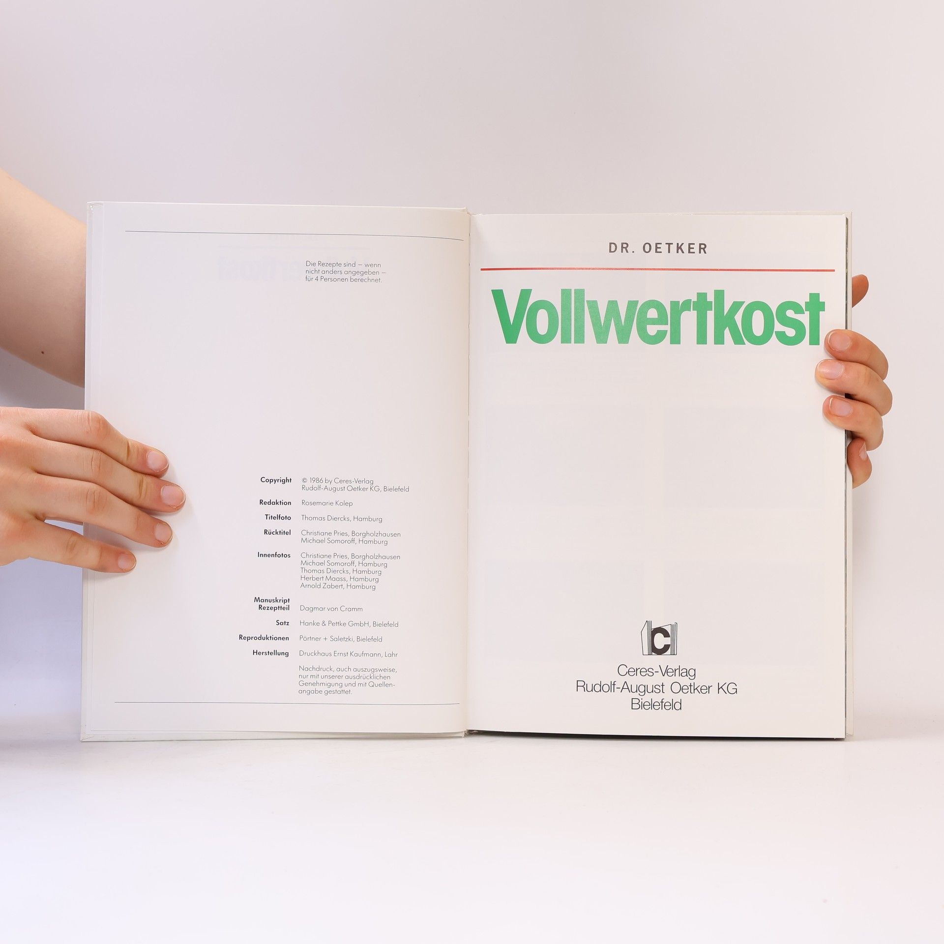 Dr.Oetker Vollwertkost