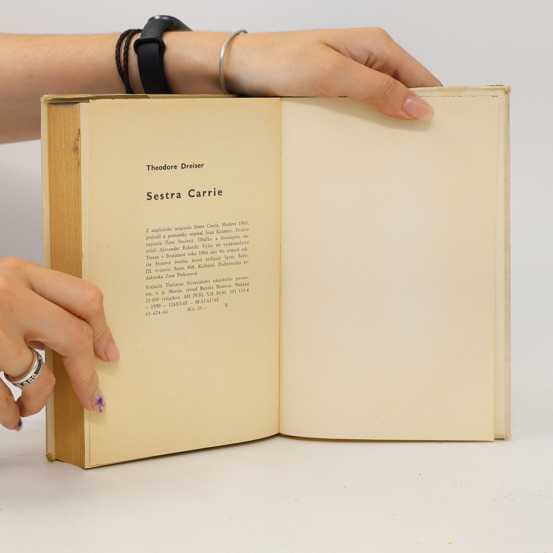 Theodore Dreiser Sestra Carrie