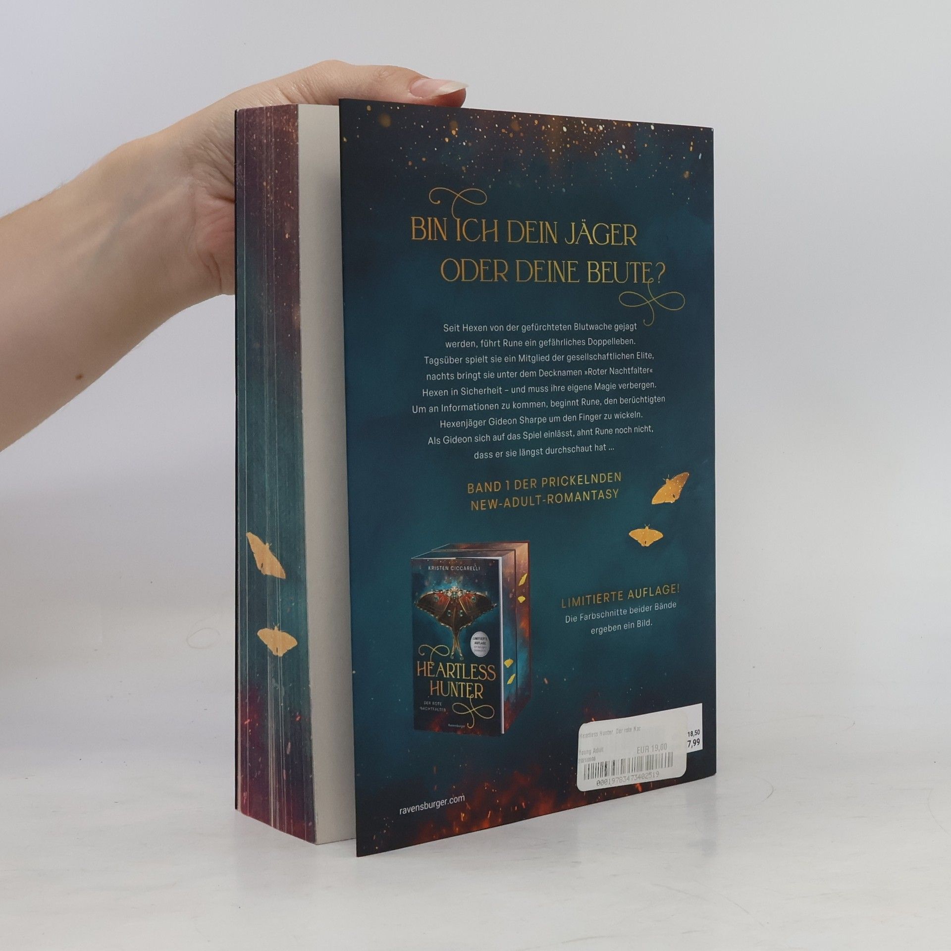 Kristen Ciccarelli Heartless Hunter. Der rote Nachtfalter, Band 1