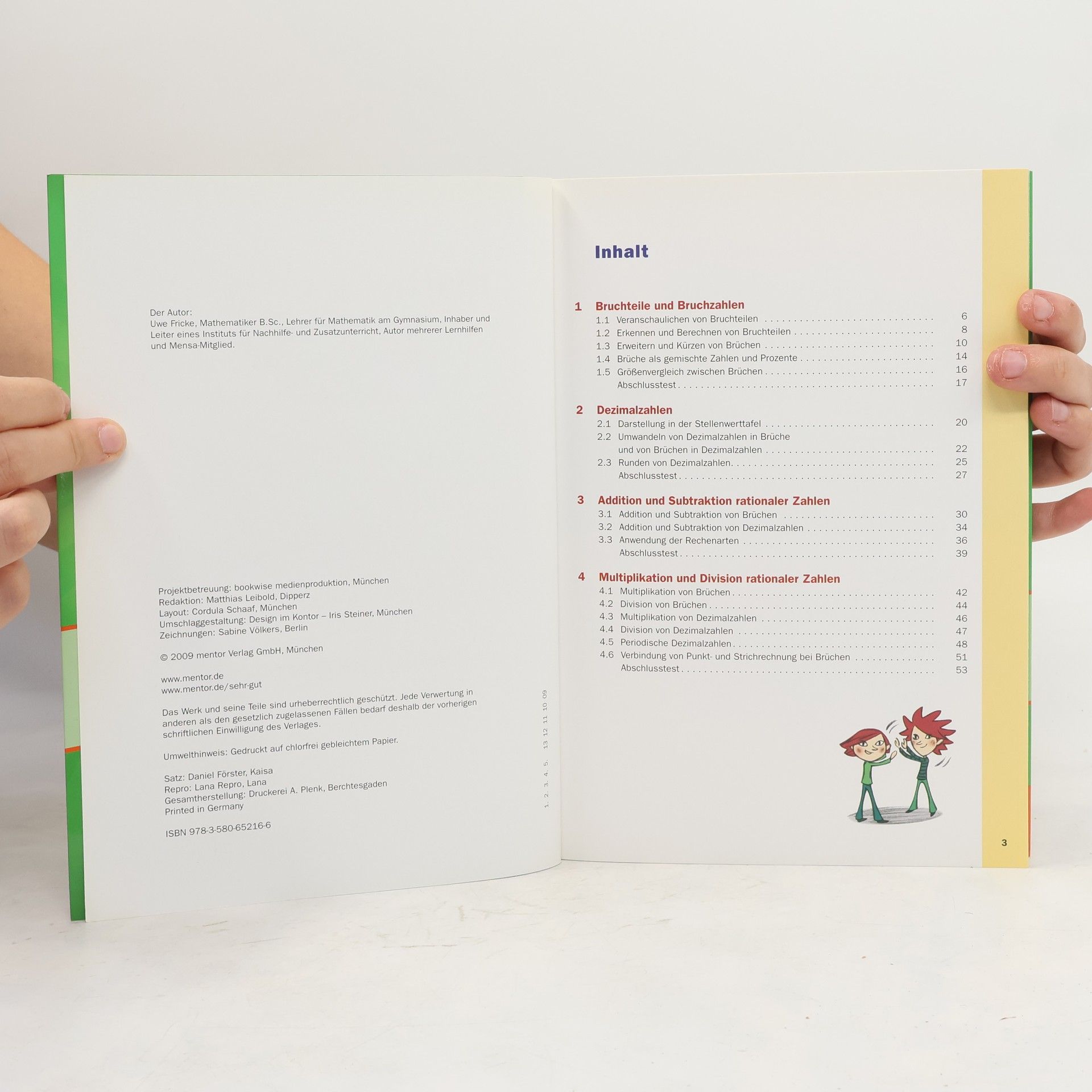 Uwe Fricke Mathe: sehr gut, 6. Klasse - Buch mit Download für phase-6