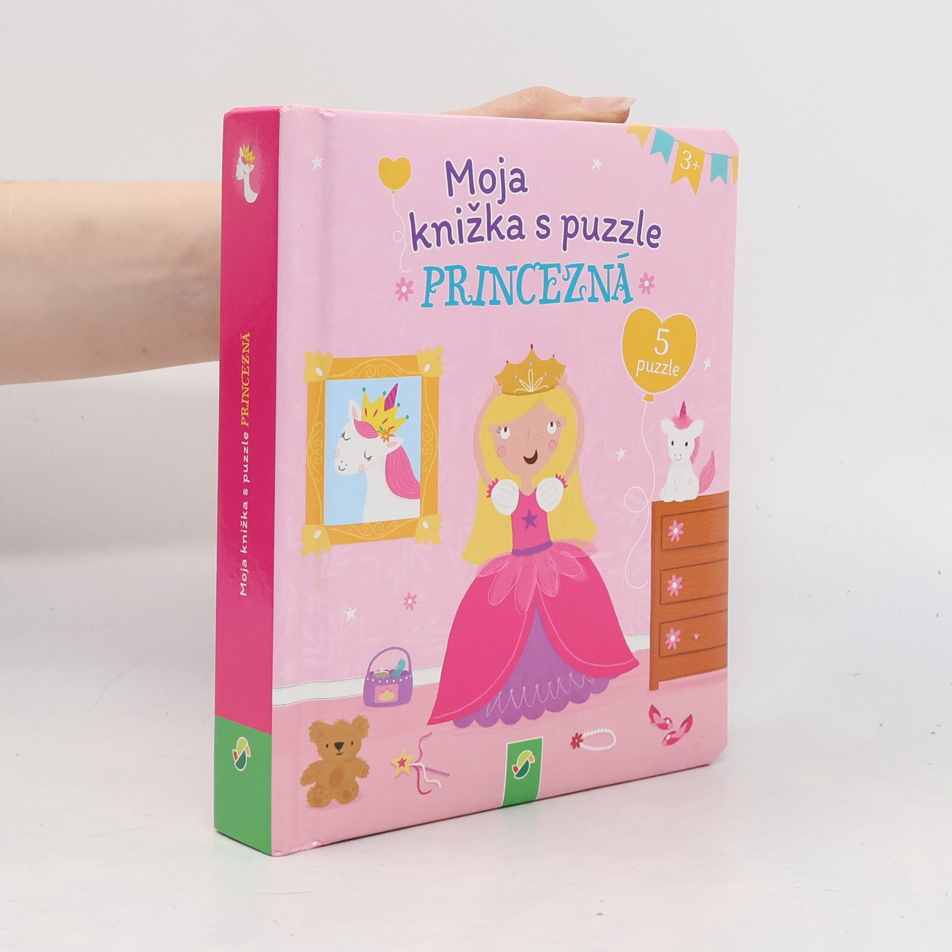 Kolektiv autorů Moje knížka s puzzla: Princezna