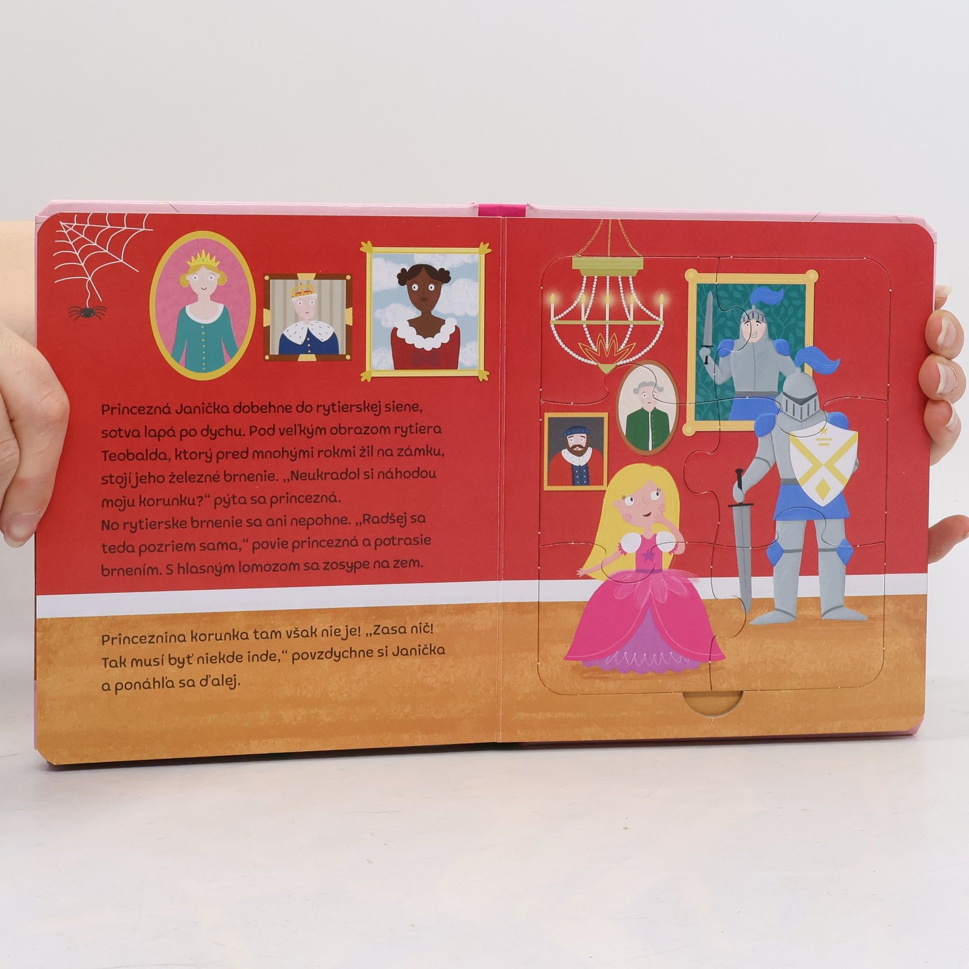 Kolektiv autorů Moje knížka s puzzla: Princezna