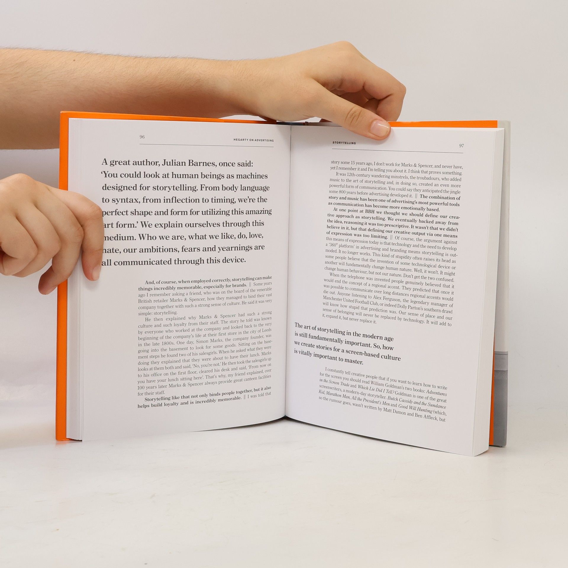 John Hegarty Hegarty on advertising: turning intelligence into magic