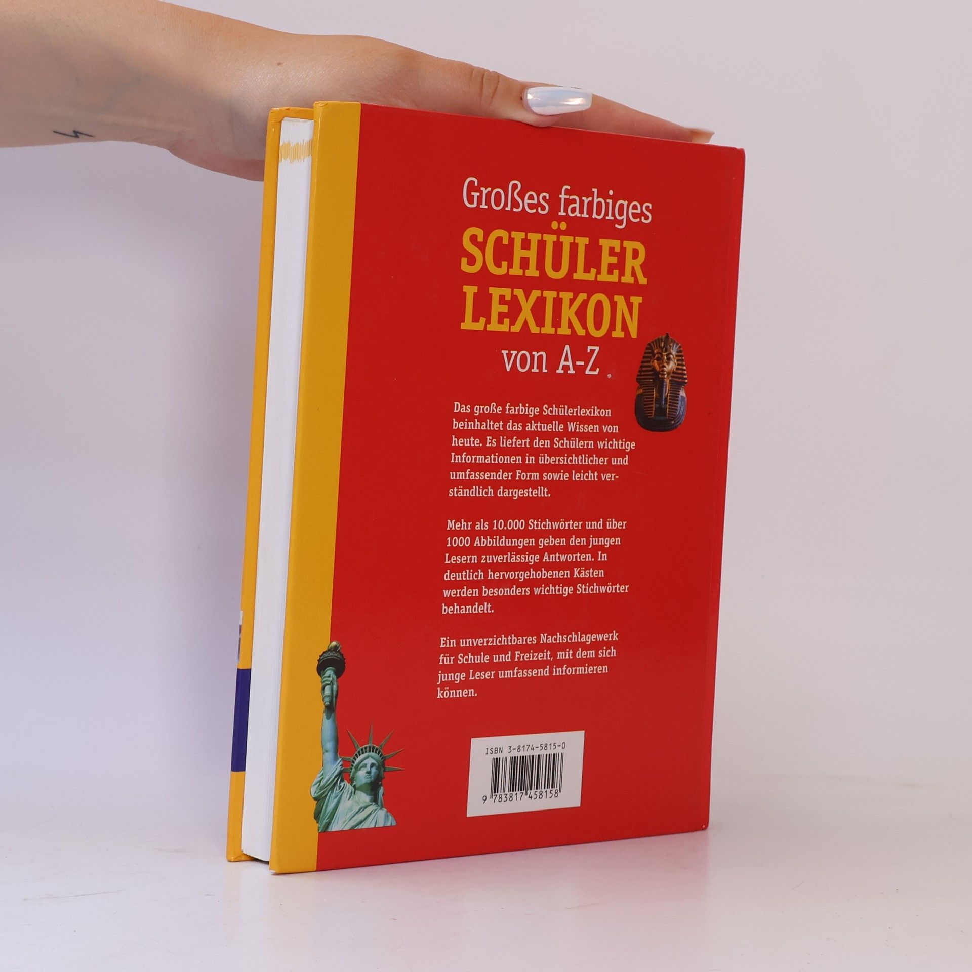 Autorenkollektiv Großes farbiges Schülerlexikon von A-Z