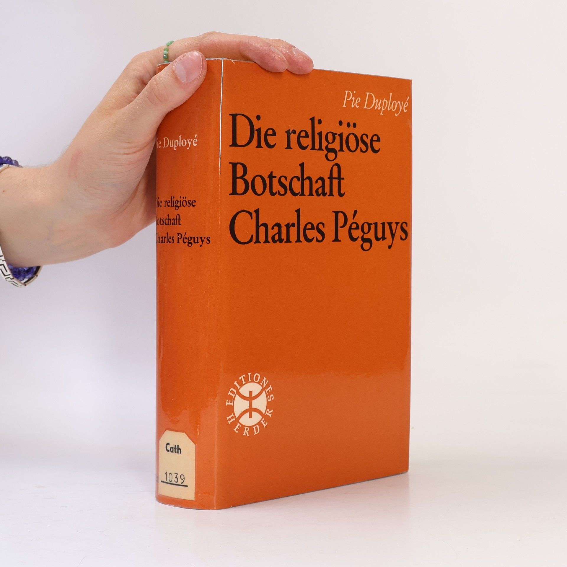 Pie Duployé Die religiöse Botschaft Charles Péguys