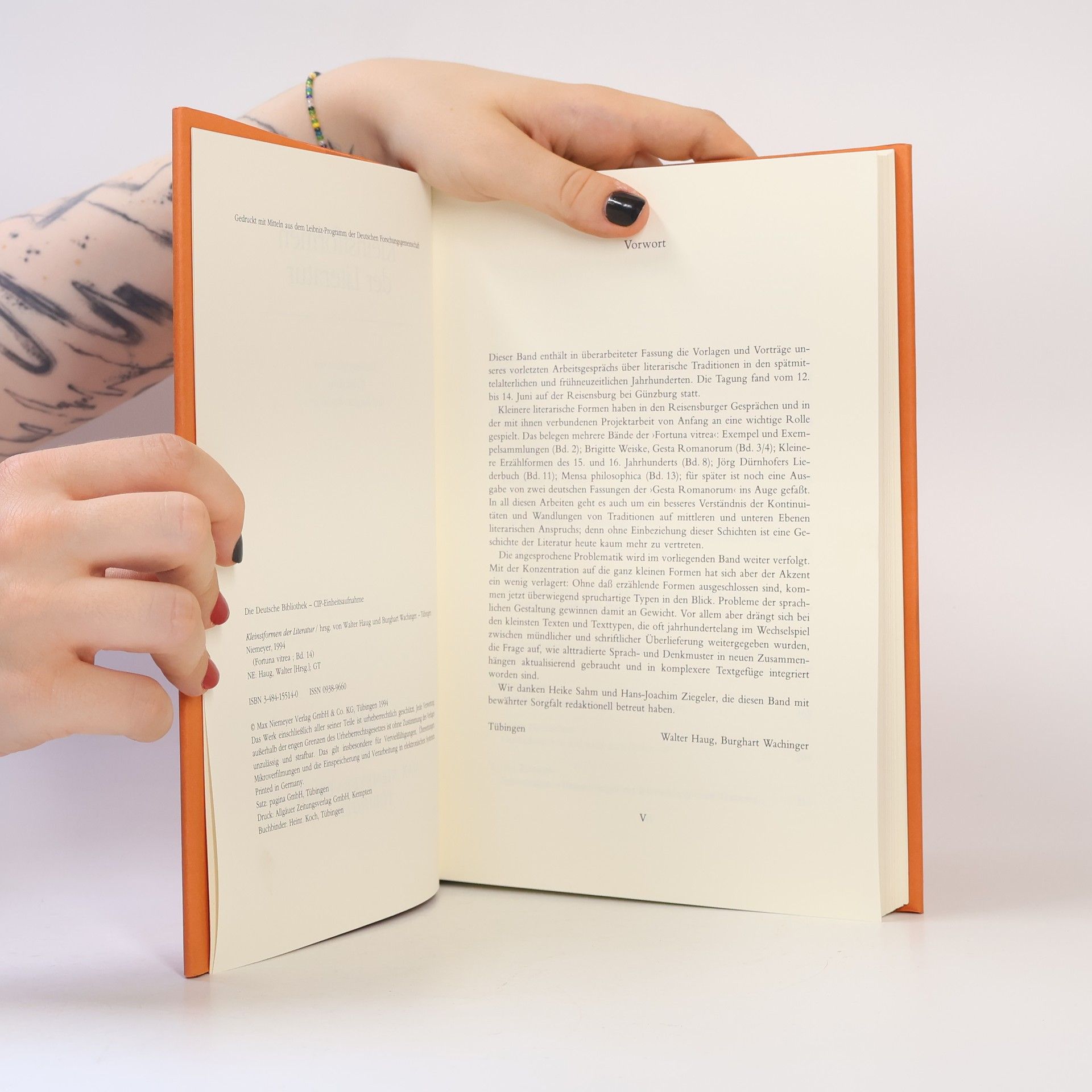 Walter Haug Fortuna Vitrea - 14: Kleinstformen der Literatur