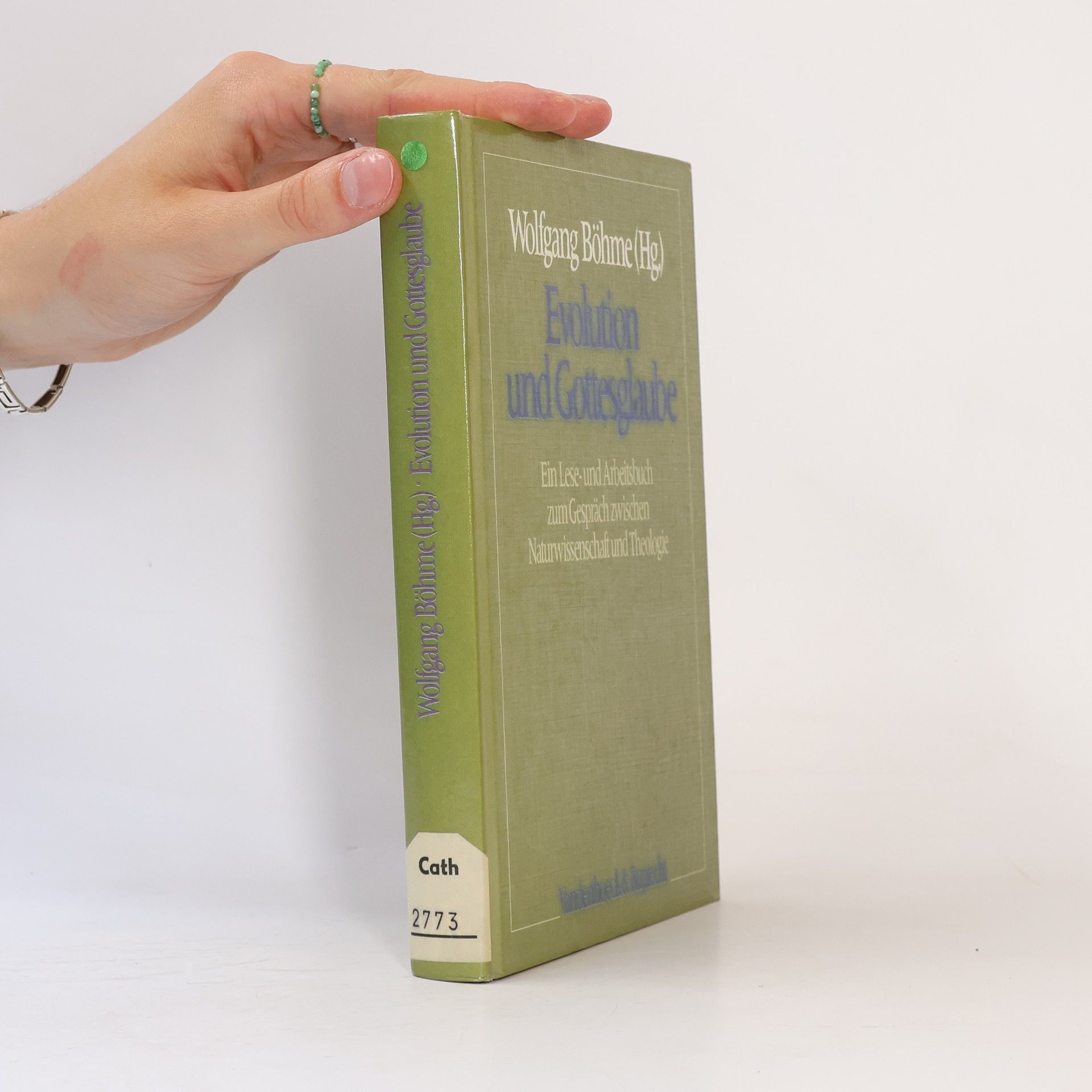 Wolfgang Böhme Evolution und Gottesglaube