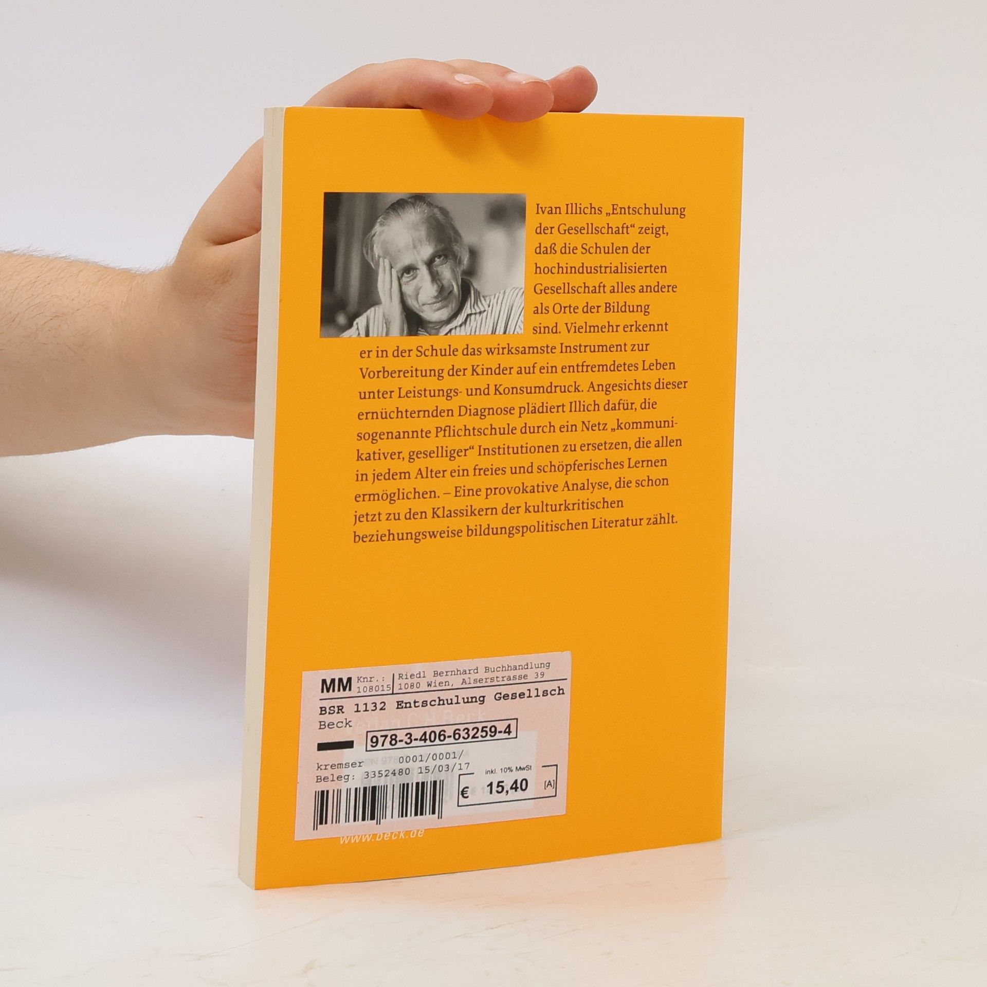 Ivan Illich Beck'sche Reihe - 1132: Entschulung der Gesellschaft
