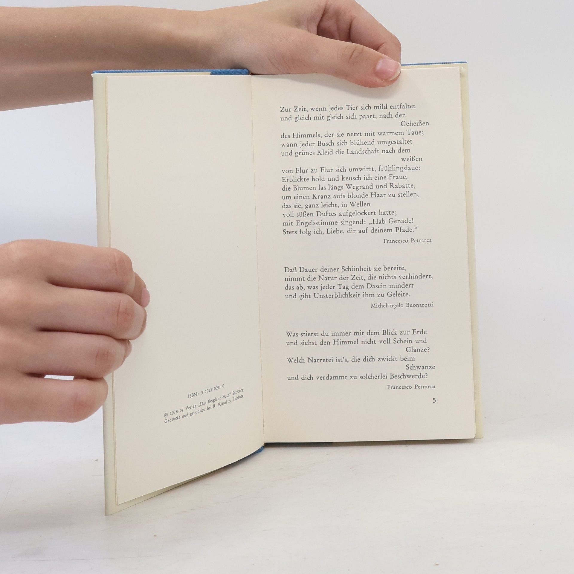 Various authors Doch Tau erweckt der Rose Sehnen