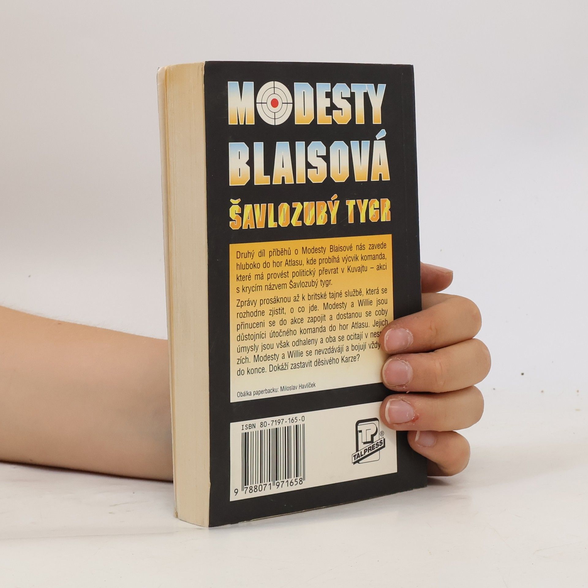 Peter O. Donnell Modesty Blaisová. Šavlozubý tygr