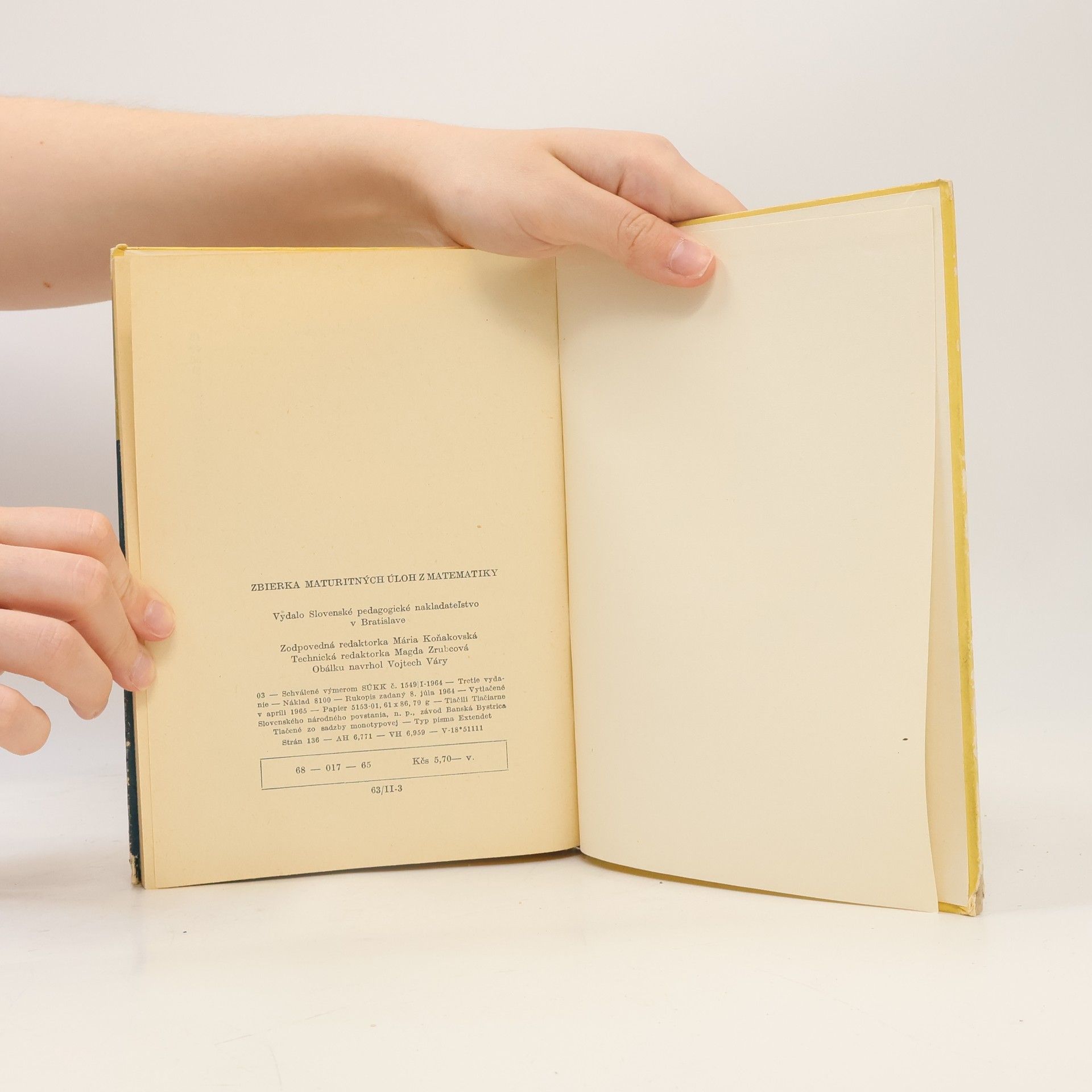 Various authors Zbierka maturitných úloh z matematiky