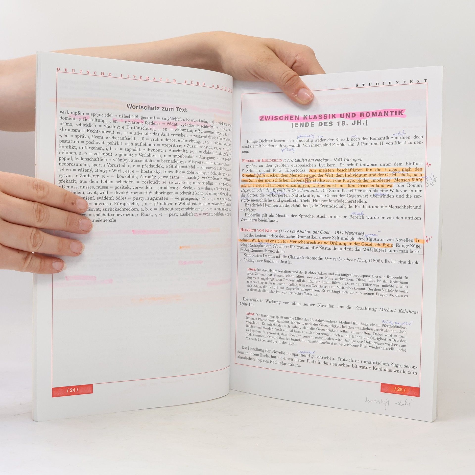 Hana Justova Deutsche Literatur fürs Abitur
