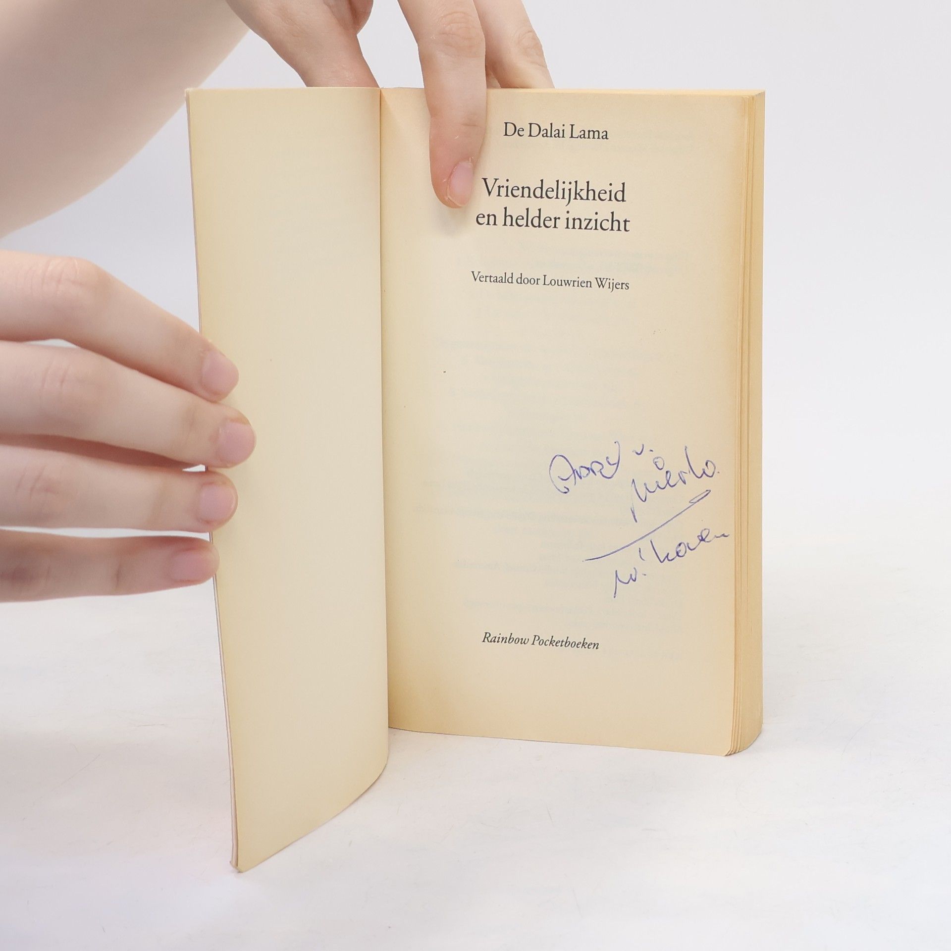 Dalai Lama XIV Vriendelijkheid en helder inzicht
