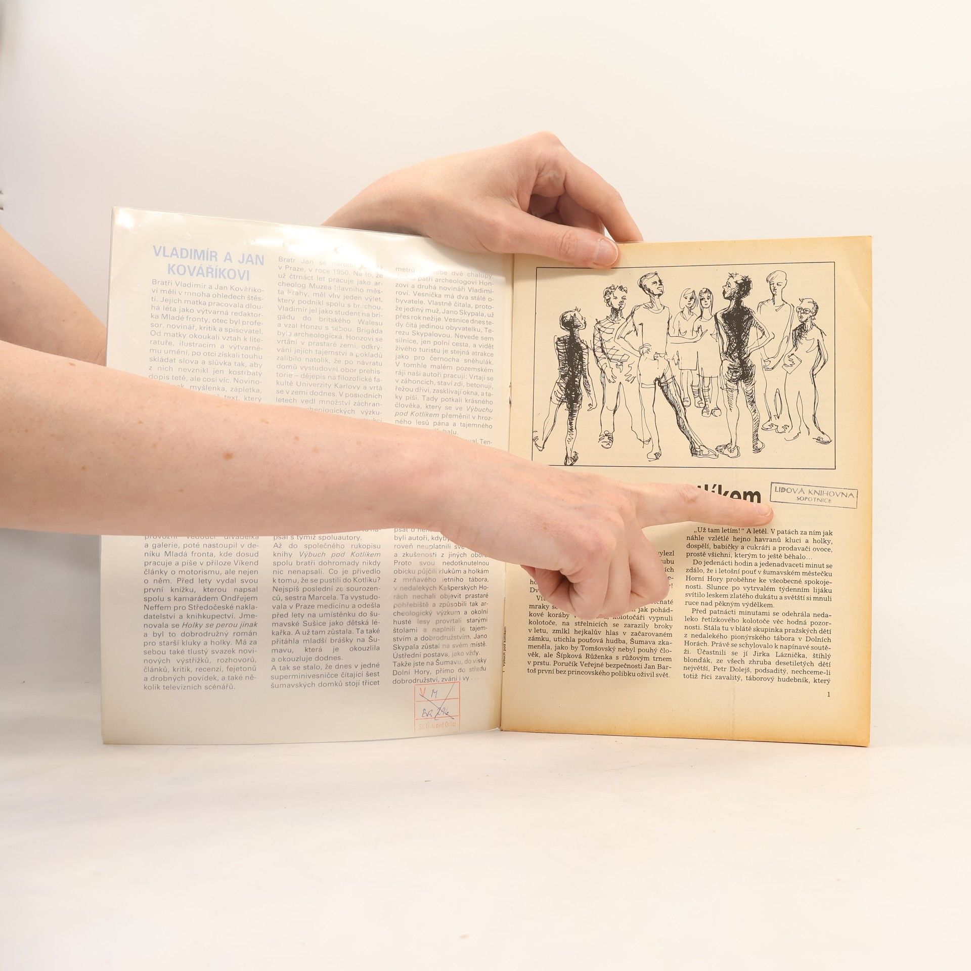 Vladimír Kovářík Výbuch pod Kotlíkem